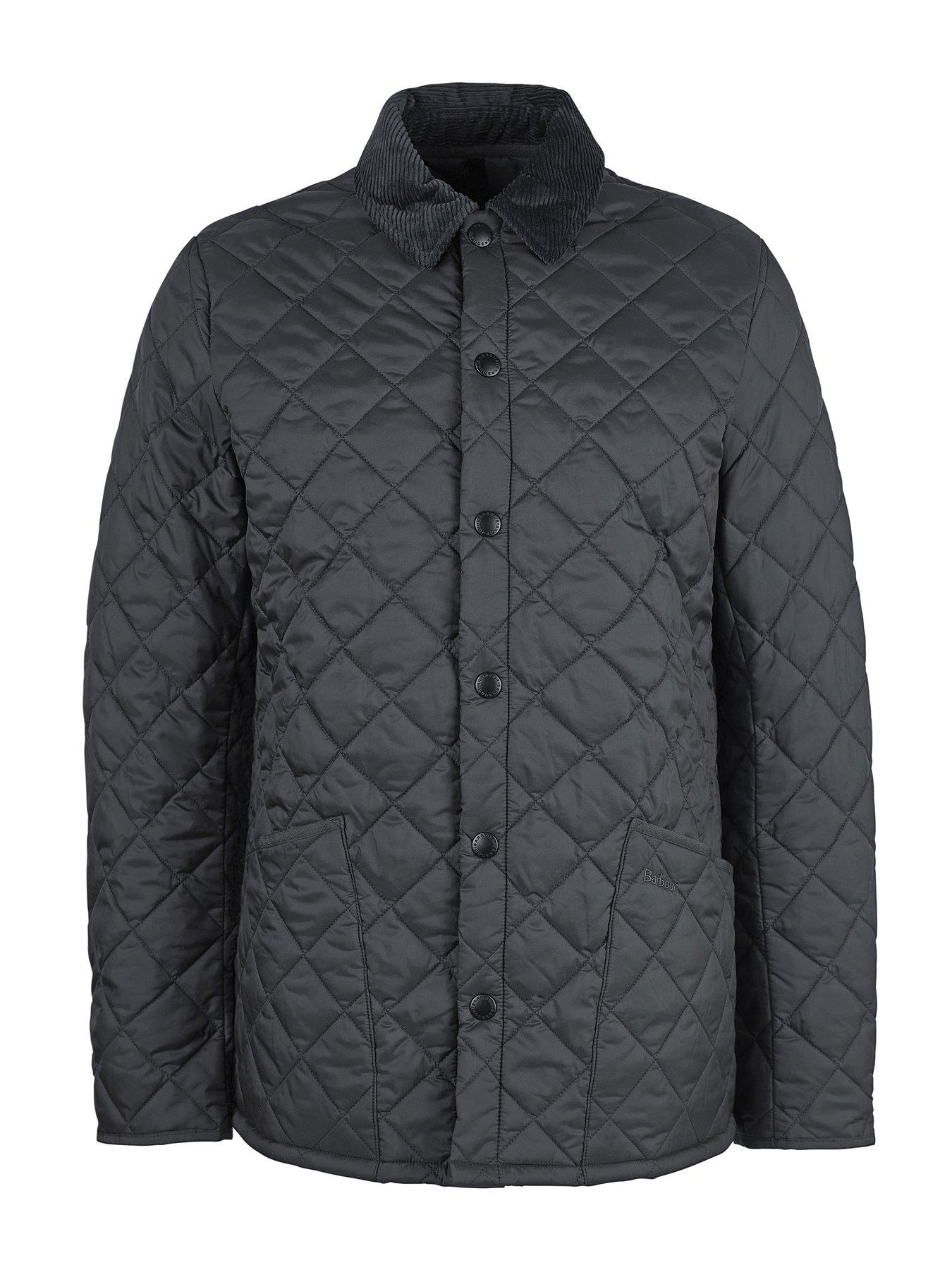 Barbour Heritage Liddesdale Quilted Jacket Dark Grey Very Ireland