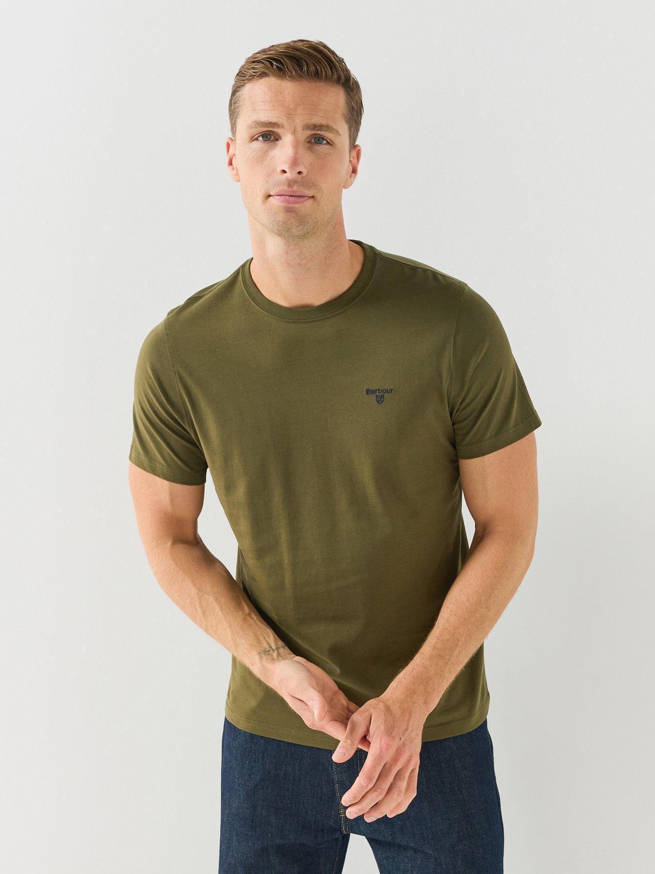 Barbour Essential Sports T-Shirt - Khaki