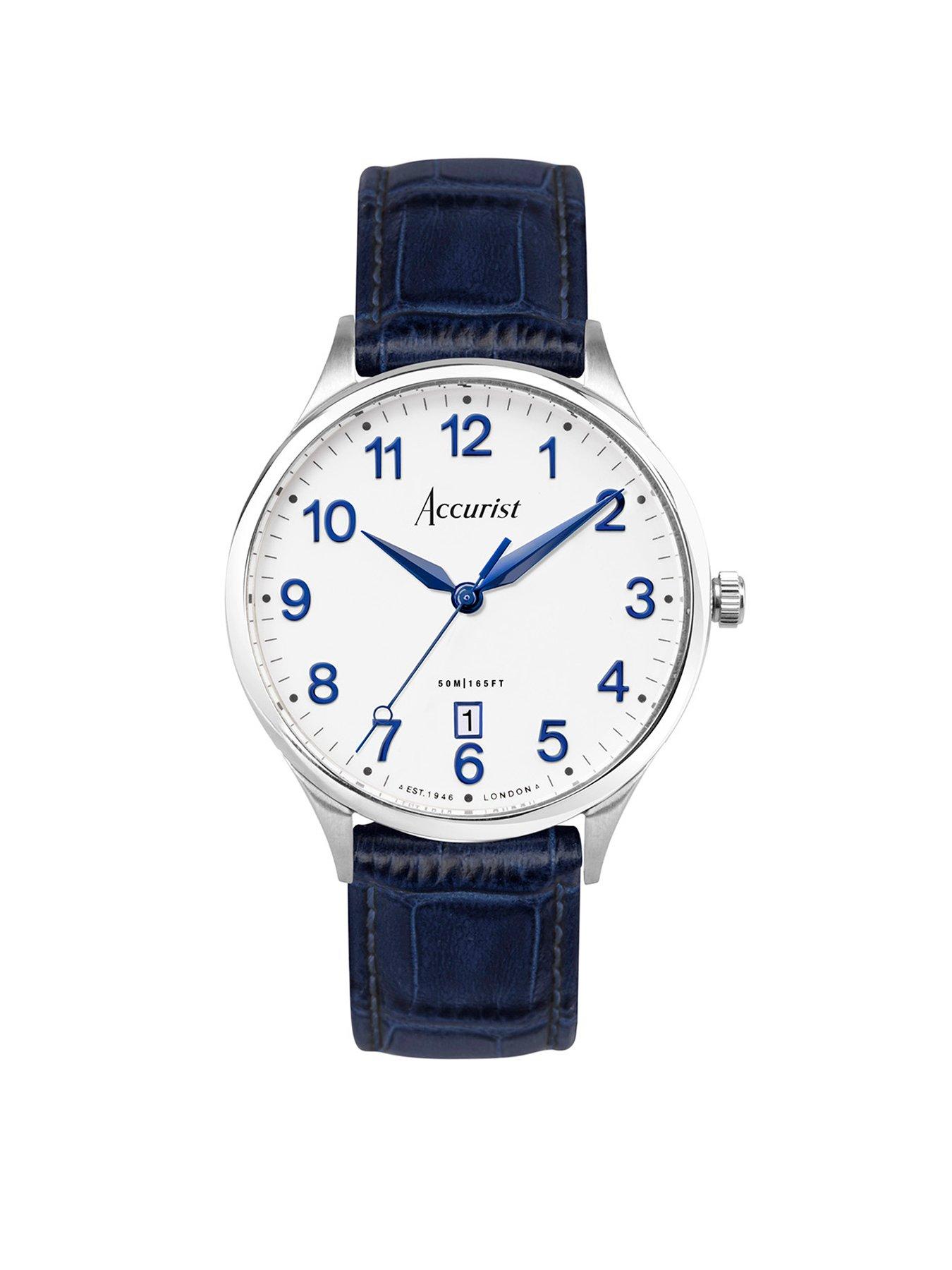 accurist-accurist-classic-mens-blue-leather-strap-analogue-watch