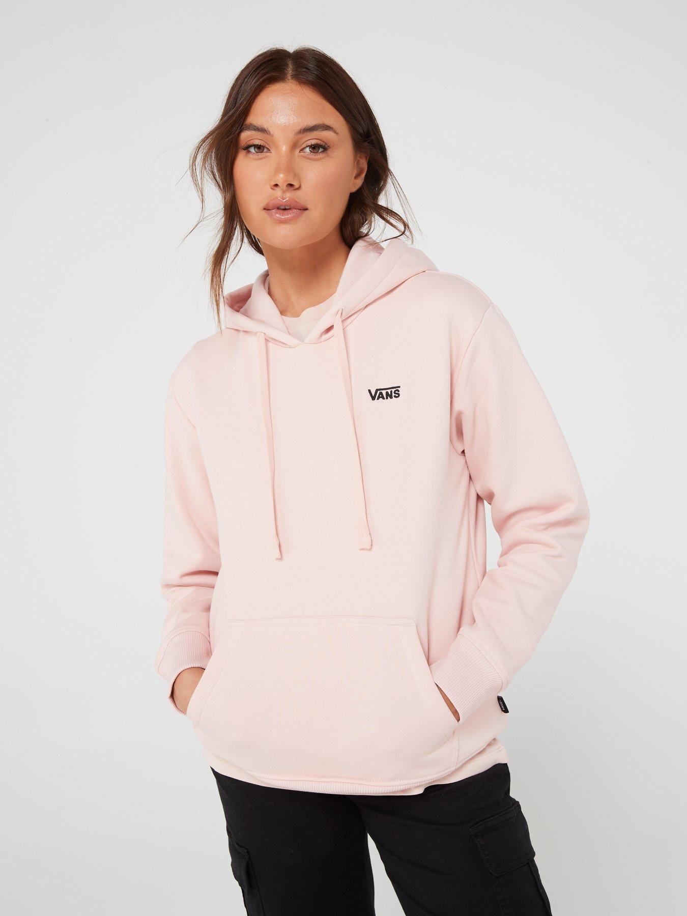 Pink shop hoodie vans