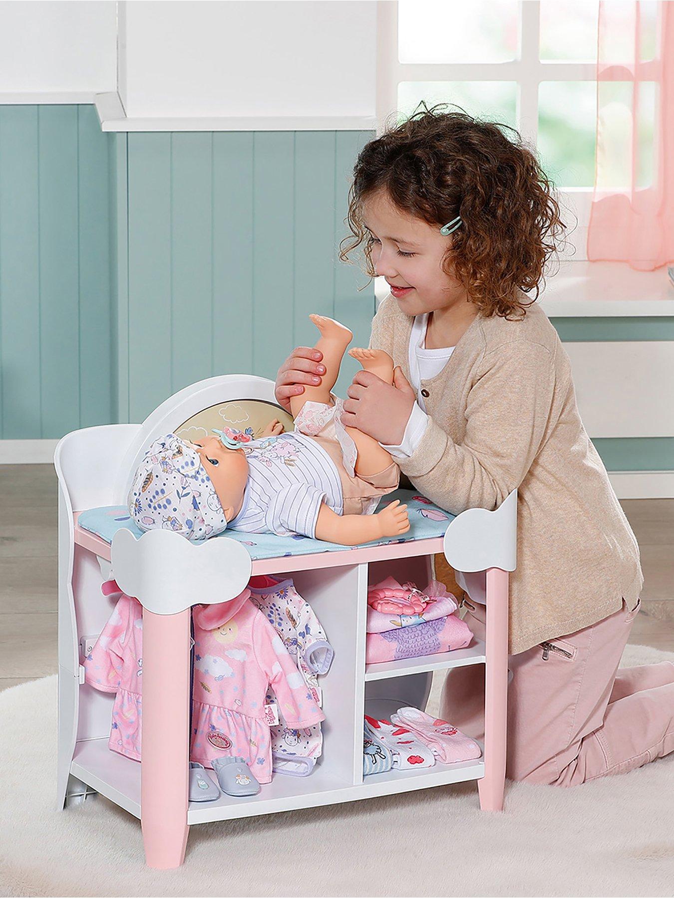 Image 1 of 8 of Baby Annabell Baby Annabell Day &amp; Night Doll Changing Table