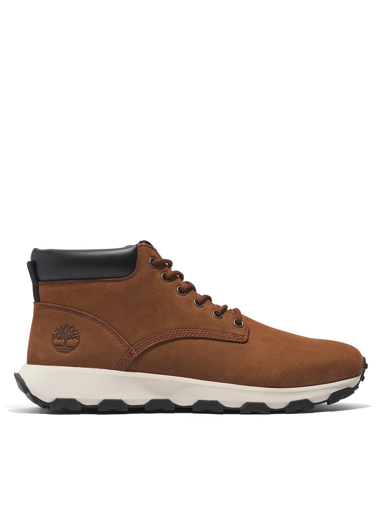 Image 1 of 5 of Timberland Winsor Park Cognac Mid Lace Boots - Brown