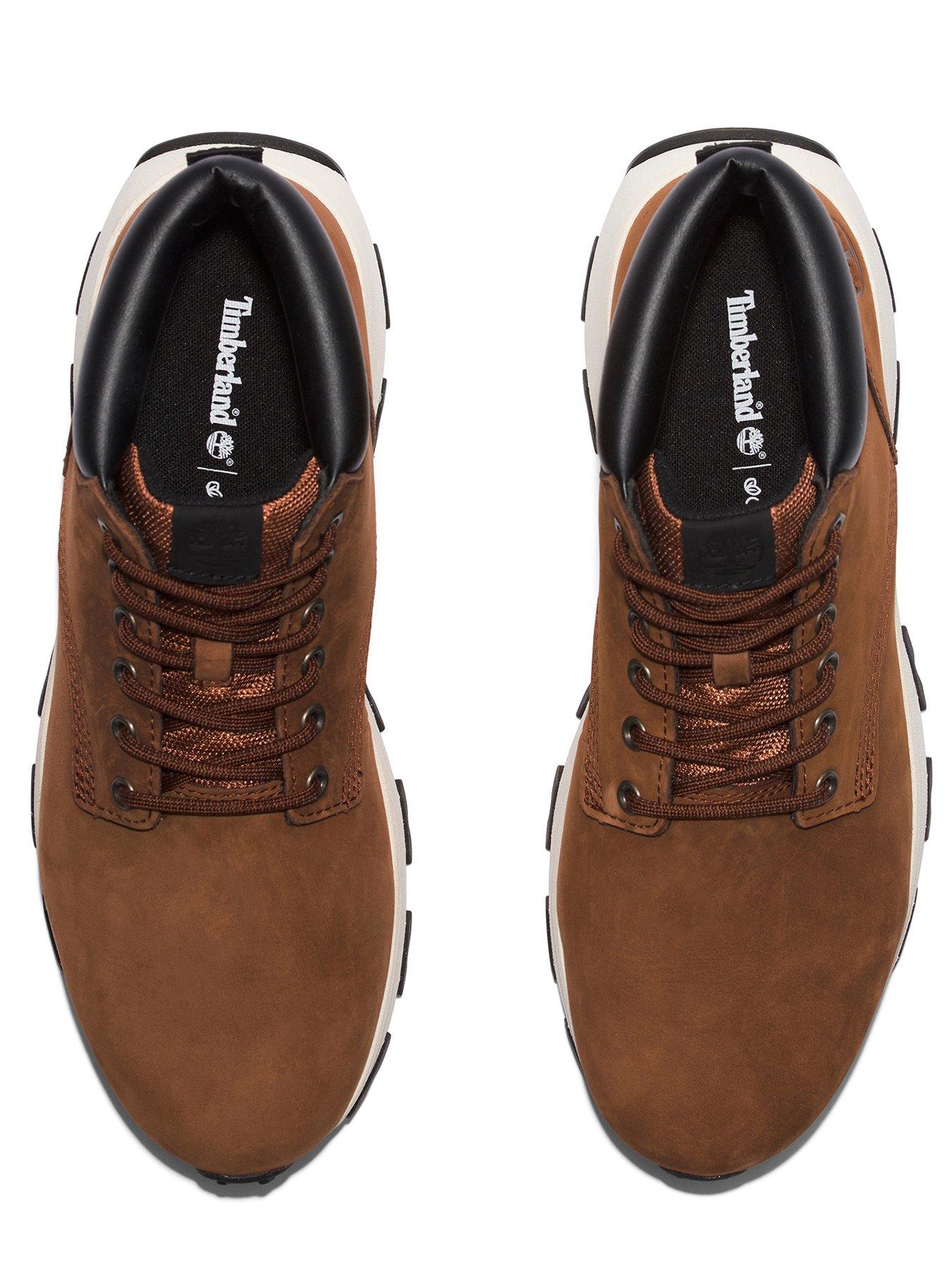 Image 4 of 5 of Timberland Winsor Park Cognac Mid Lace Boots - Brown