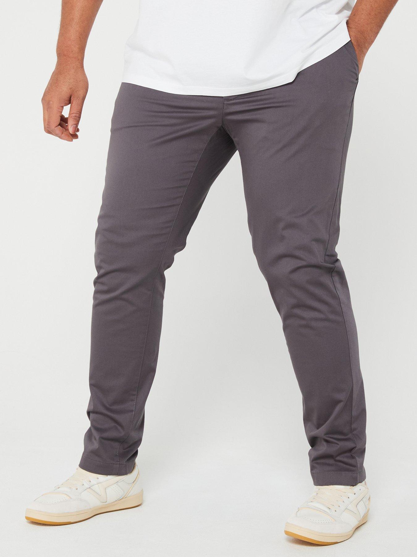 undefined Calvin Klein Big  &  Tall Satin Stretch Slim Chino