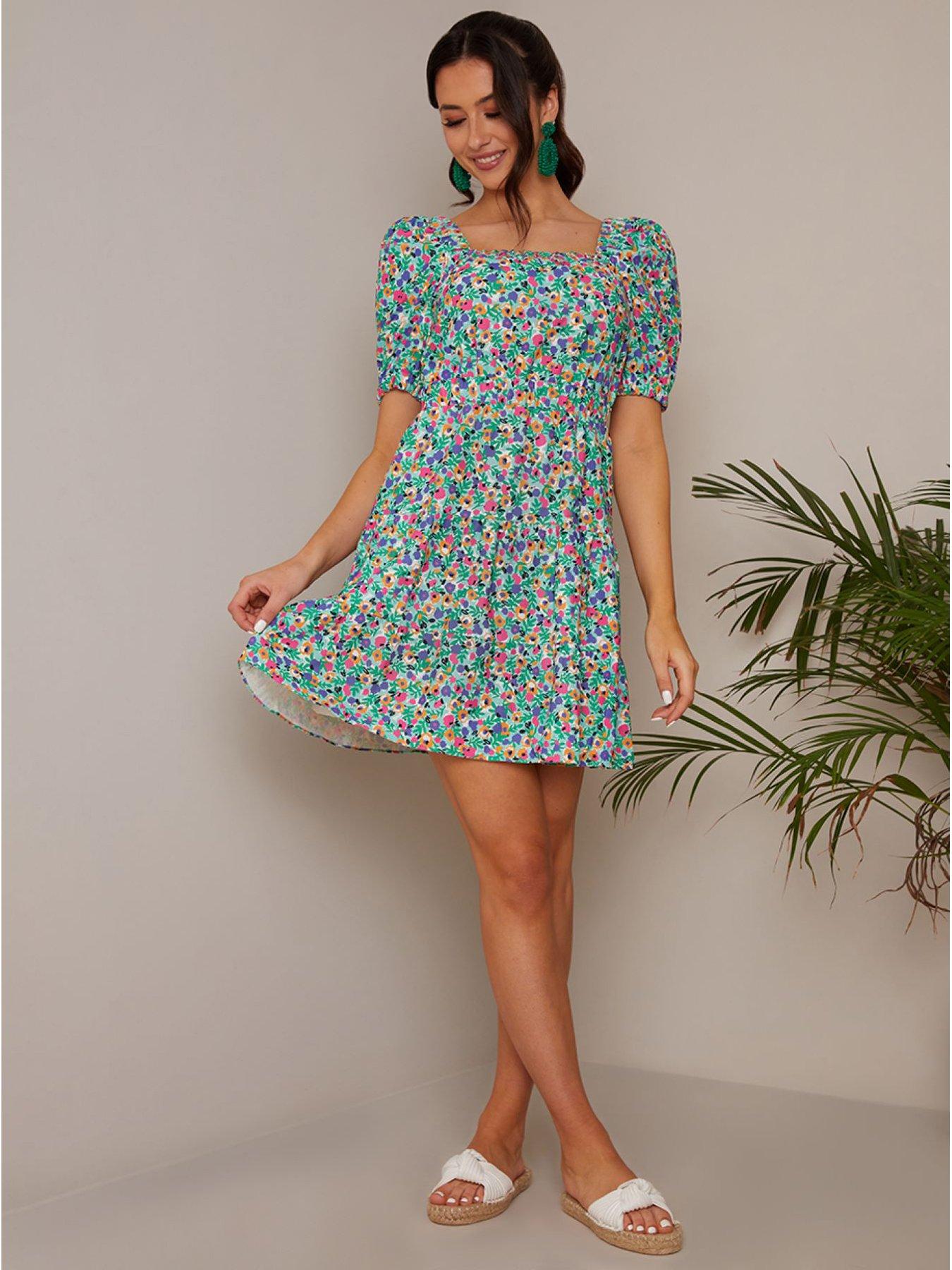 Mini short 2025 sleeve dress