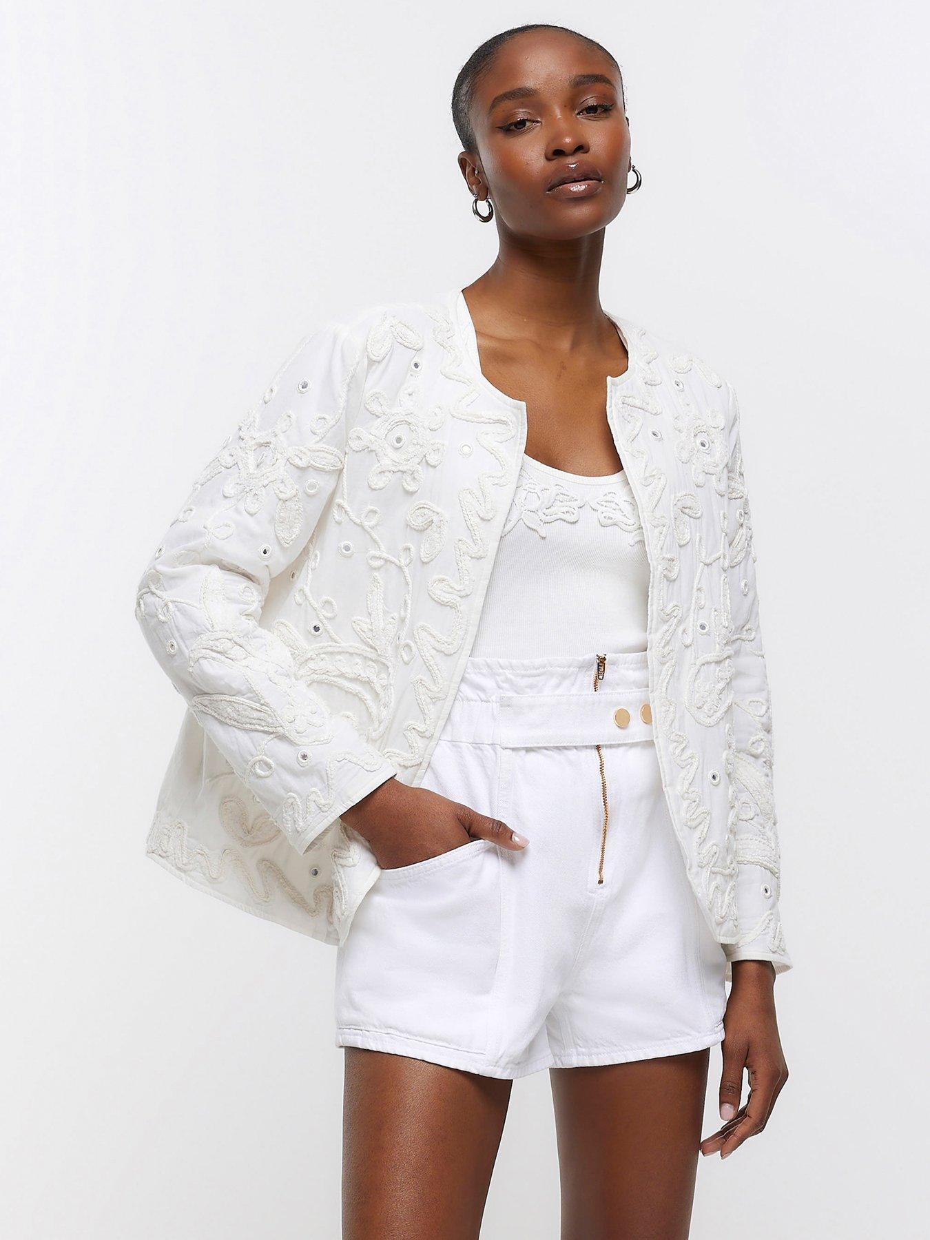 River island shorts and hot sale blazer