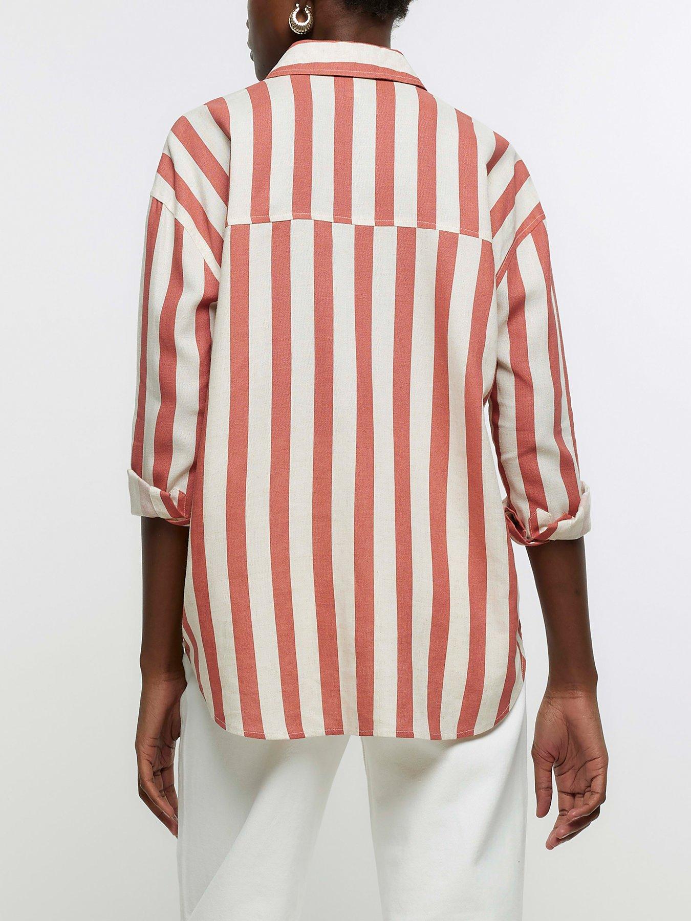 river-island-stripe-linen-shirt-dark-redstillFront