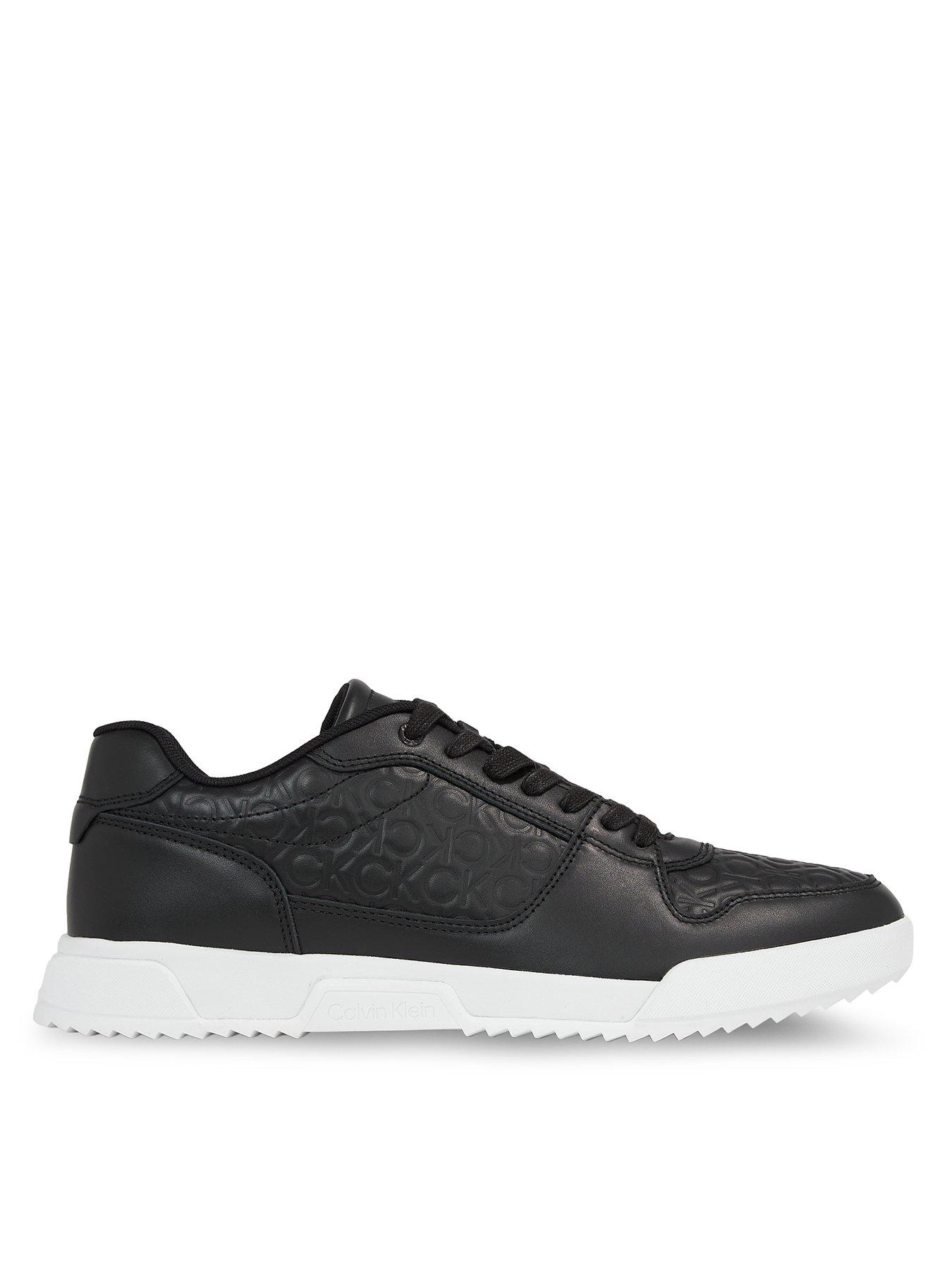 Calvin klein hot sale trainers black