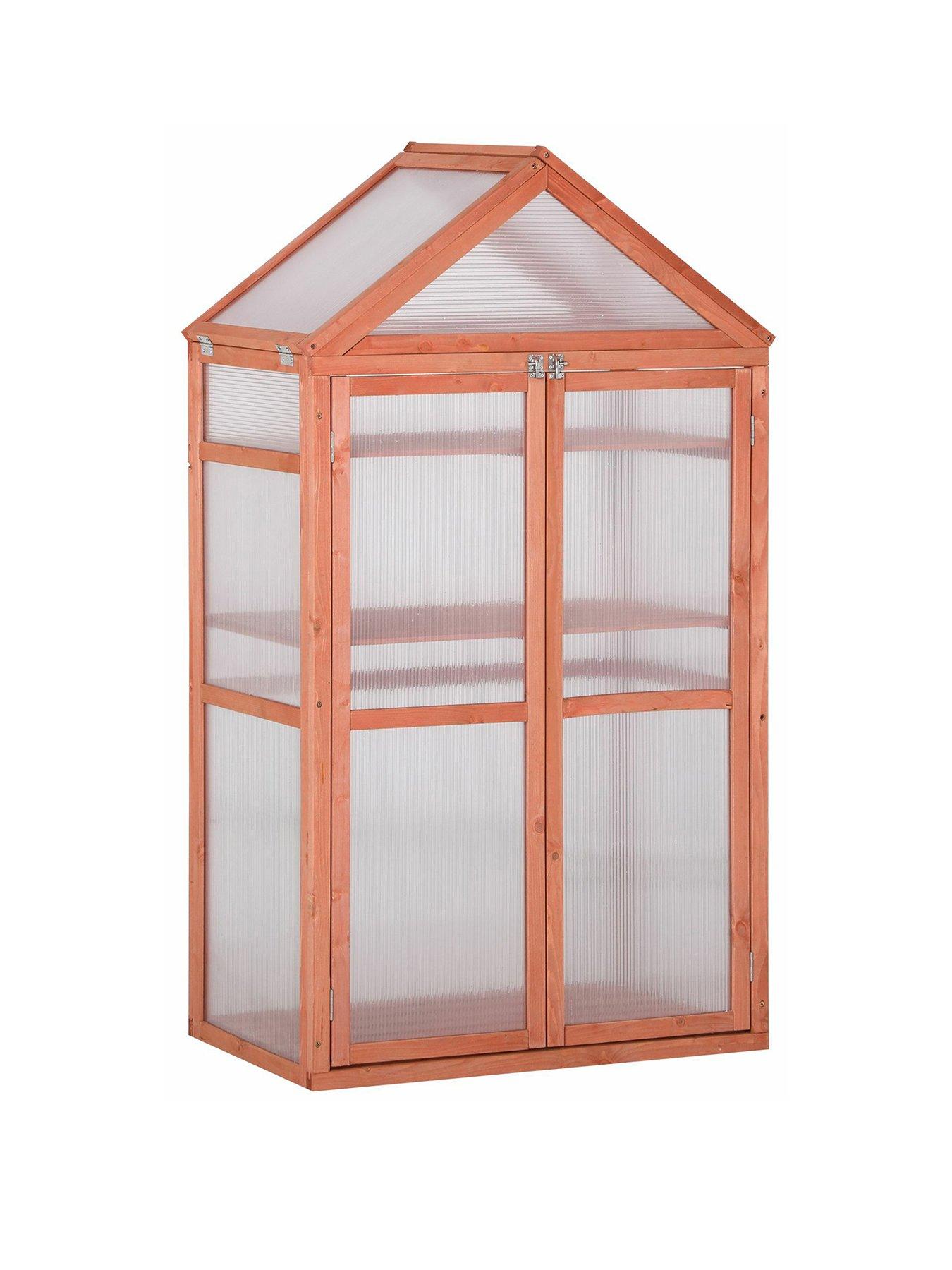 outsunny-wooden-cold-frame-greenhouse-for-plants--nbsp80-x-47-x-138cm-orange