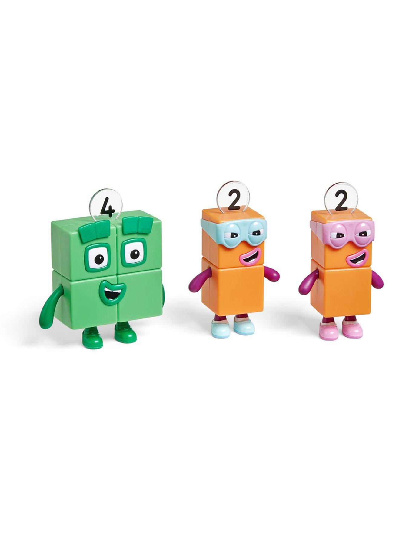 Image 3 of 5 of Numberblock Four and the Terrible Twos Collectable Figures for Imaginative Play