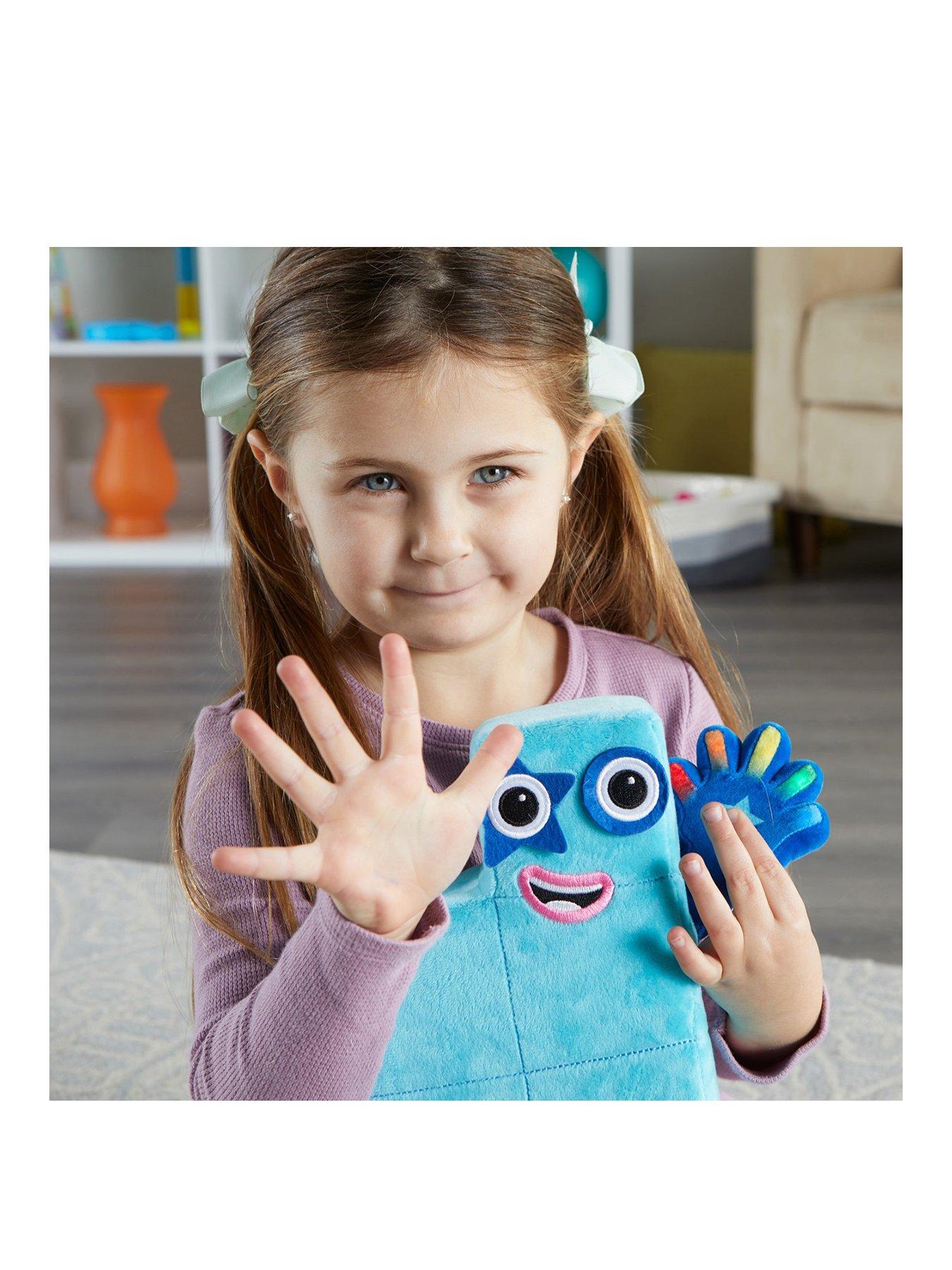 Sing-Along Numberblock Five Plush Toy with Lights, Sounds  &  Music