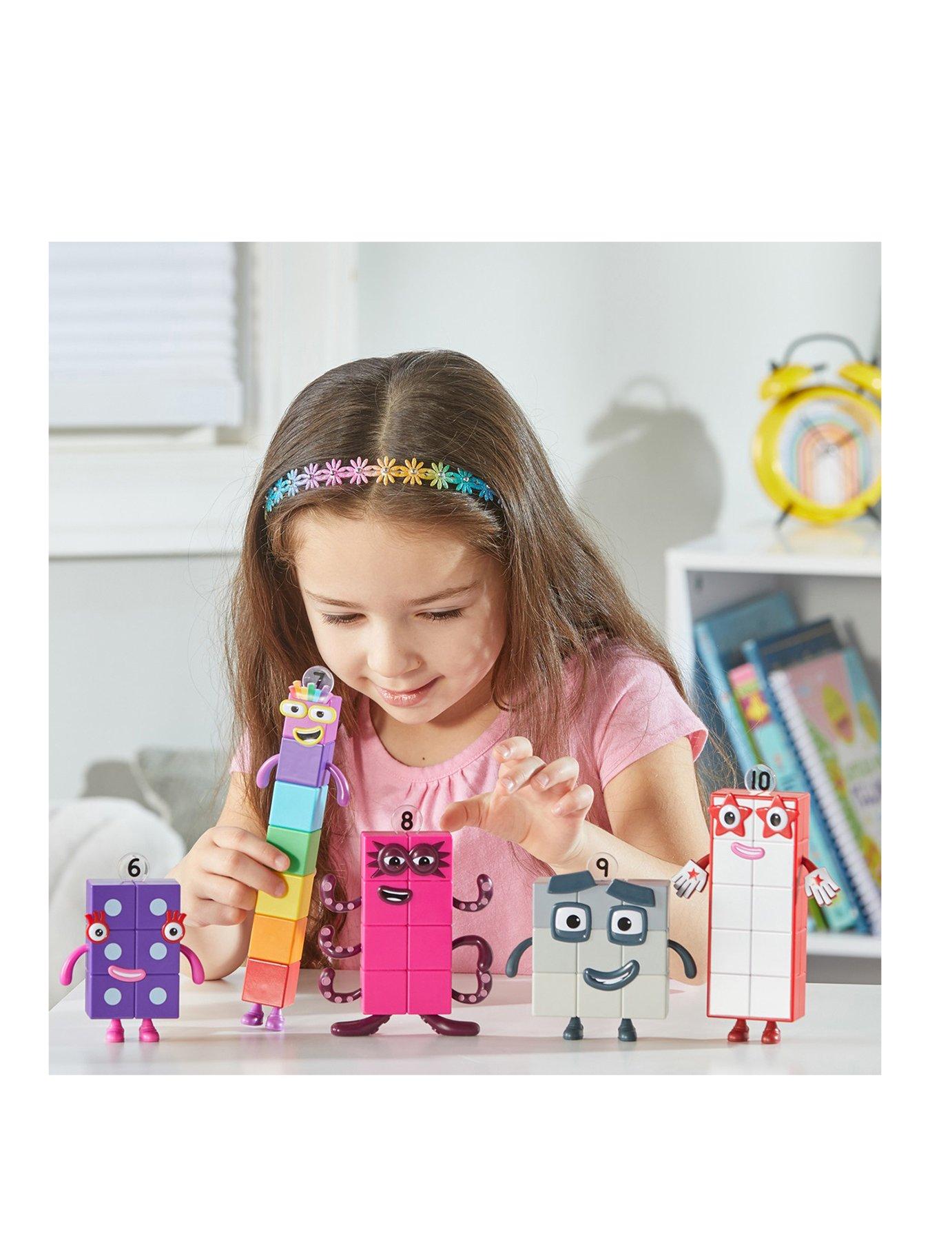 Image of LEARNING RESOURCES Numberblocks Friends Six to Ten Collectable Figures for Imaginative Play