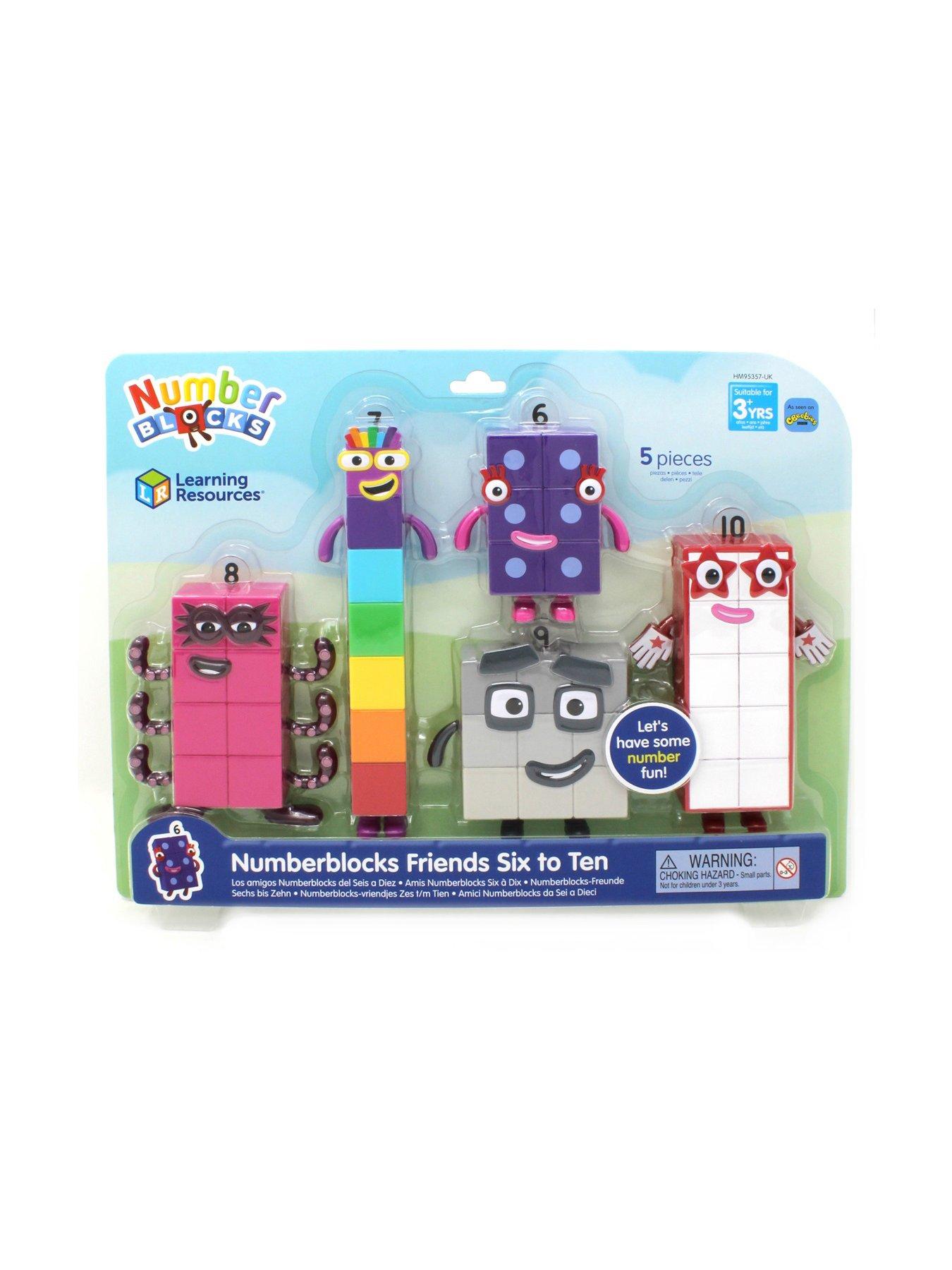 Image 2 of 5 of LEARNING RESOURCES Numberblocks Friends Six to Ten Collectable Figures for Imaginative Play