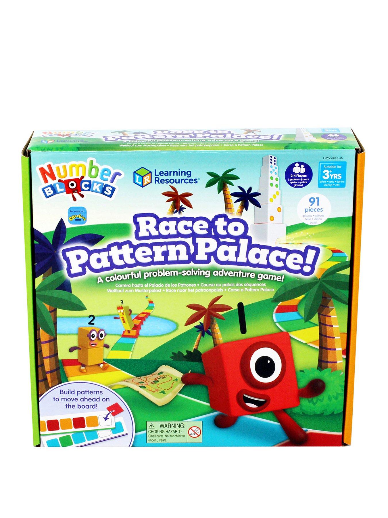 undefined Numberblocks Race to Pattern Palace Children's Board Game