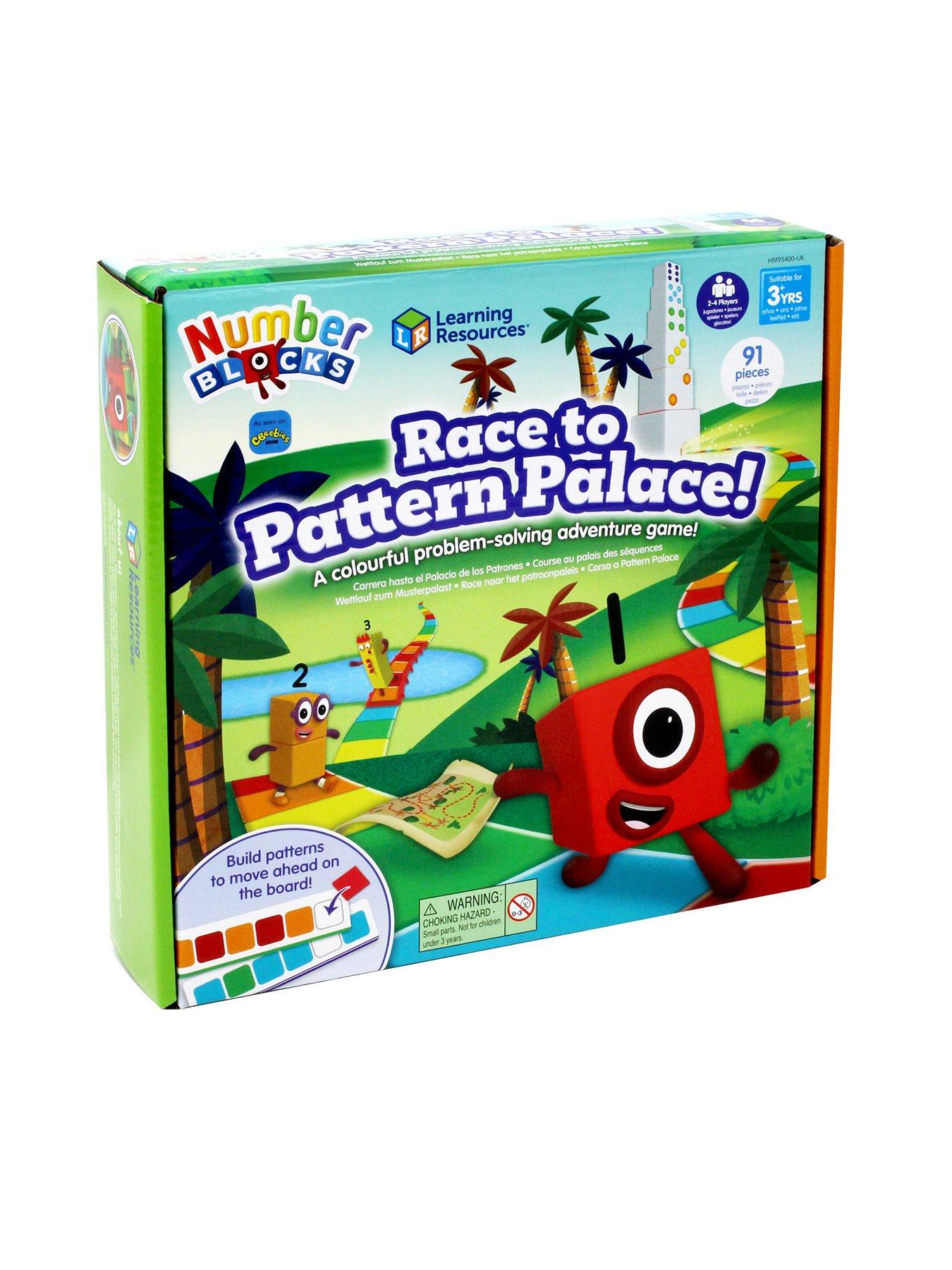 Image 5 of 6 of Numberblocks Race to Pattern Palace Children's Board Game