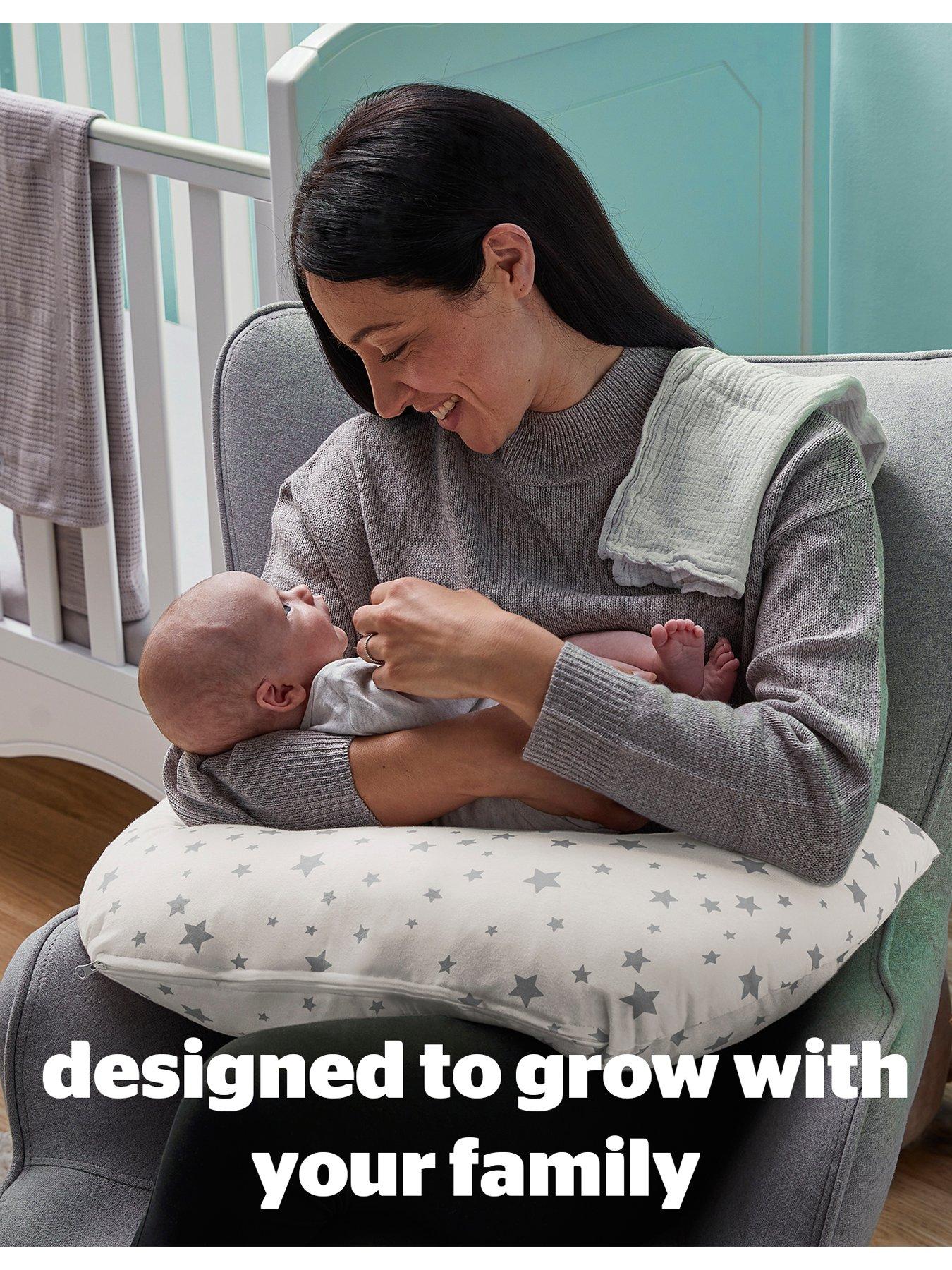 Image 4 of 7 of Silentnight Safe Nights Grow with Me 4-in-1 Pillowand Cellular Blanket 2 Pack Bundle - Grey