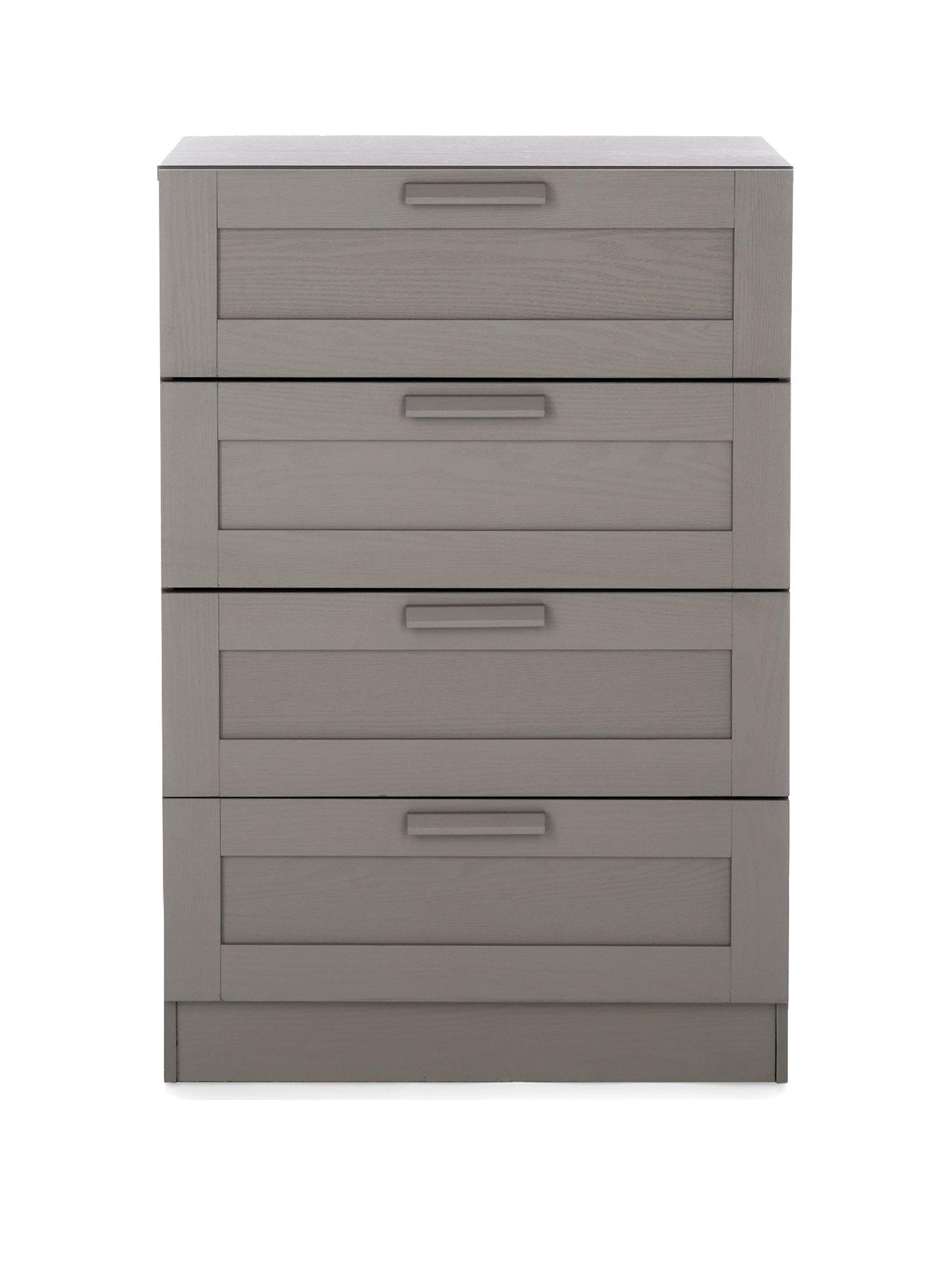 very-home-taryn-kidsnbsp4-drawer-chest-greystillFront