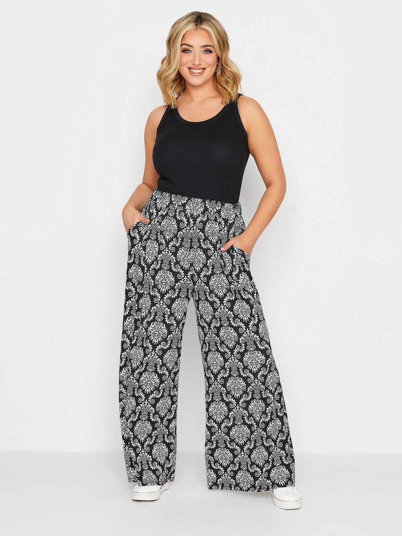 yours-wide-leg-trousers-blackback