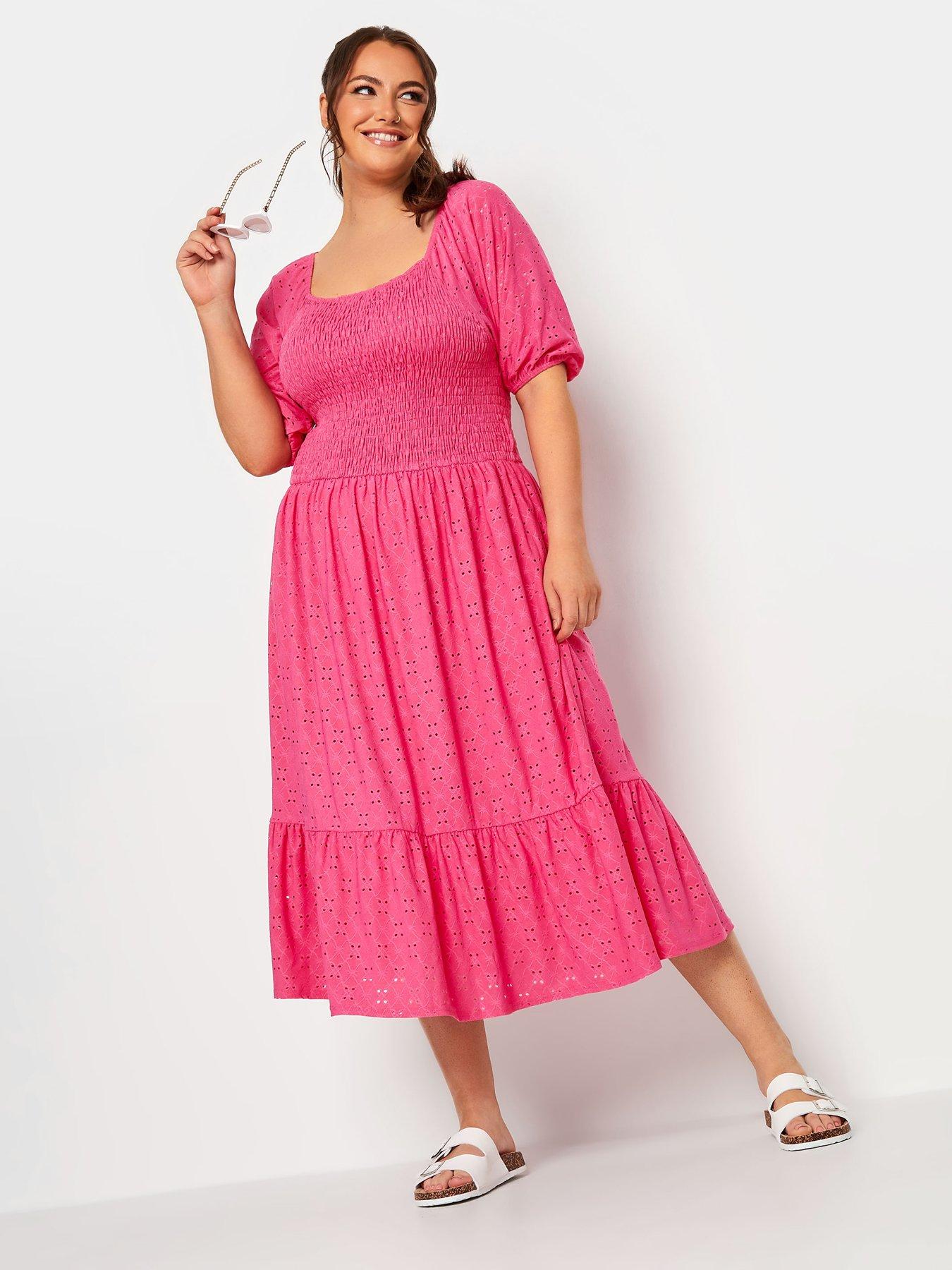 yours-yours-shirred-maxi-dress-pink