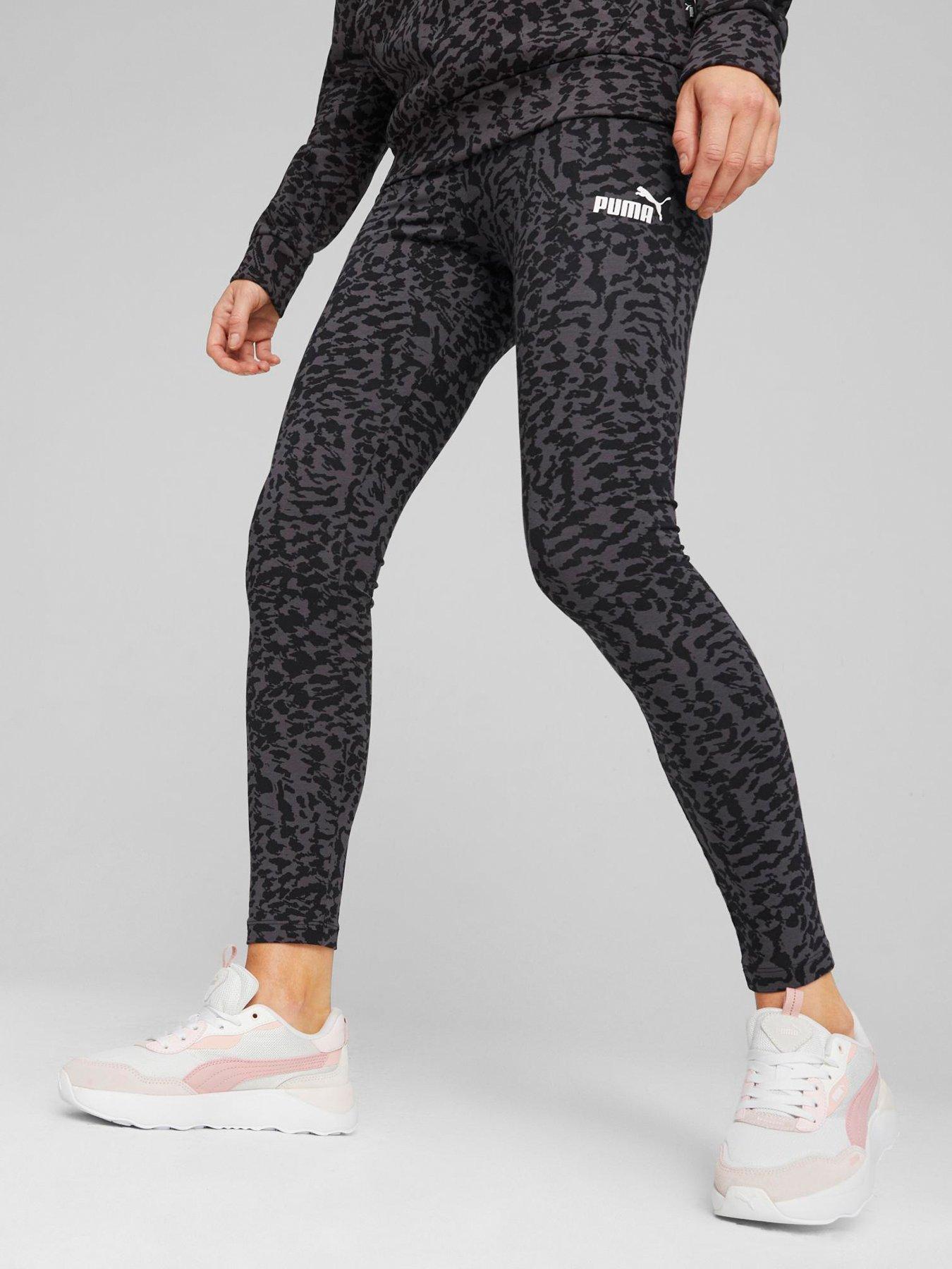 Puma Essentials+ Animal Leggings - Black