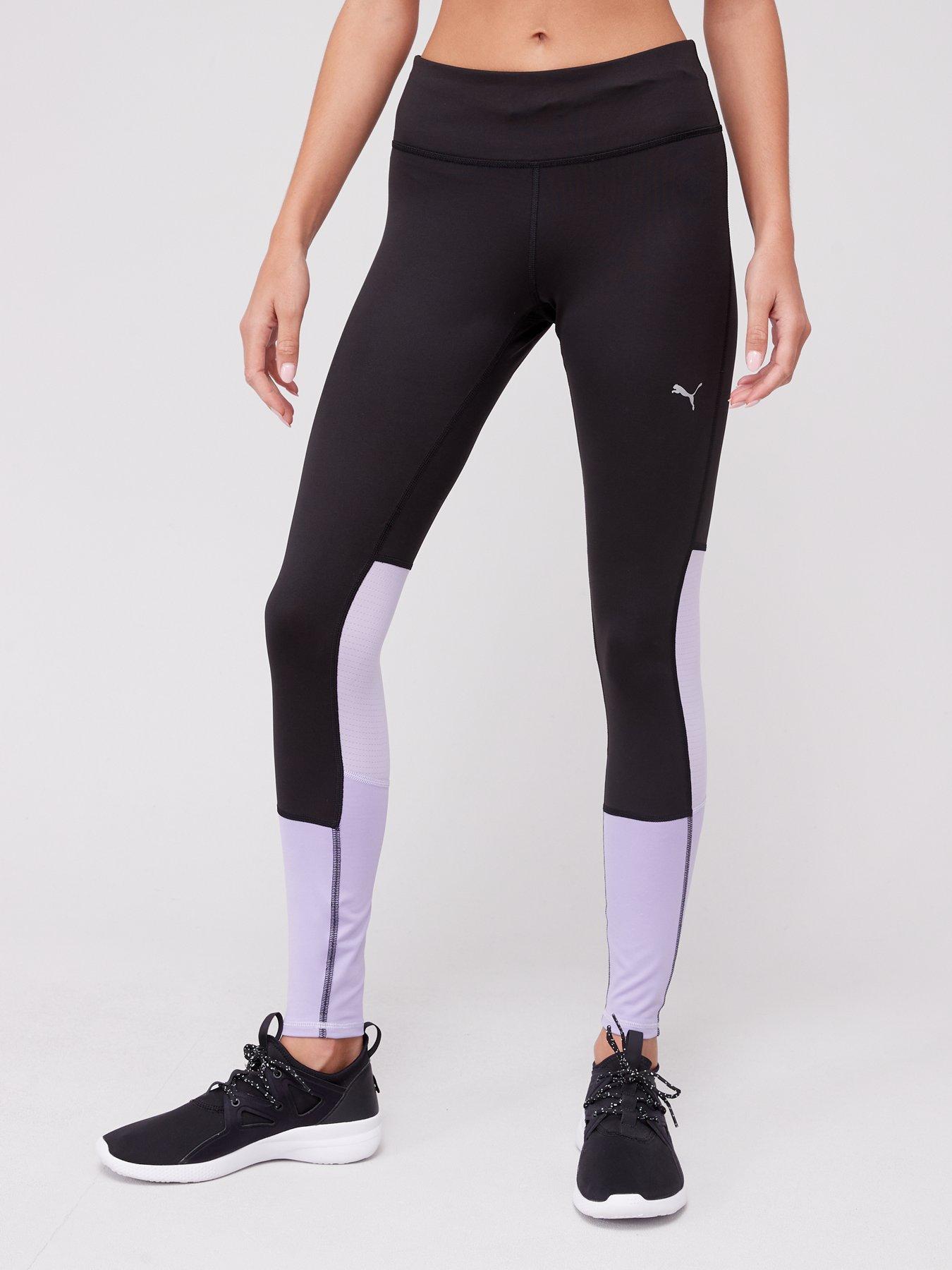 Womens Running Favorite Tights Black Multi