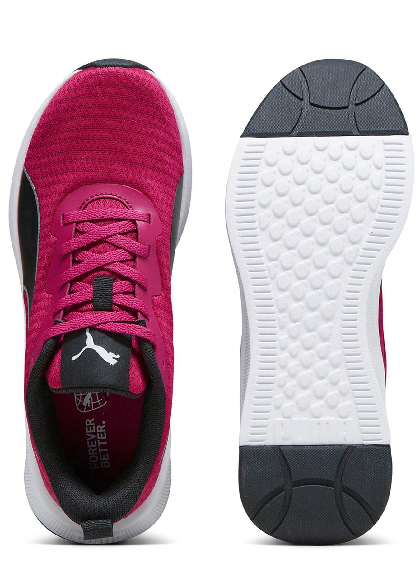 puma-running-flyer-lite-trainers-pinkdetail