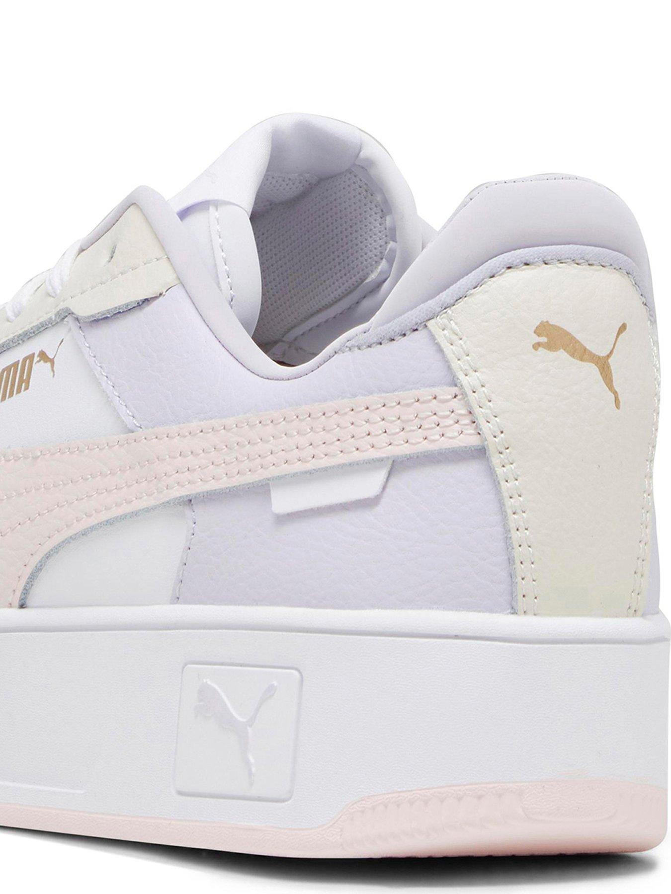 puma-carina-streetnbsptrainers-whitepinkstillFront