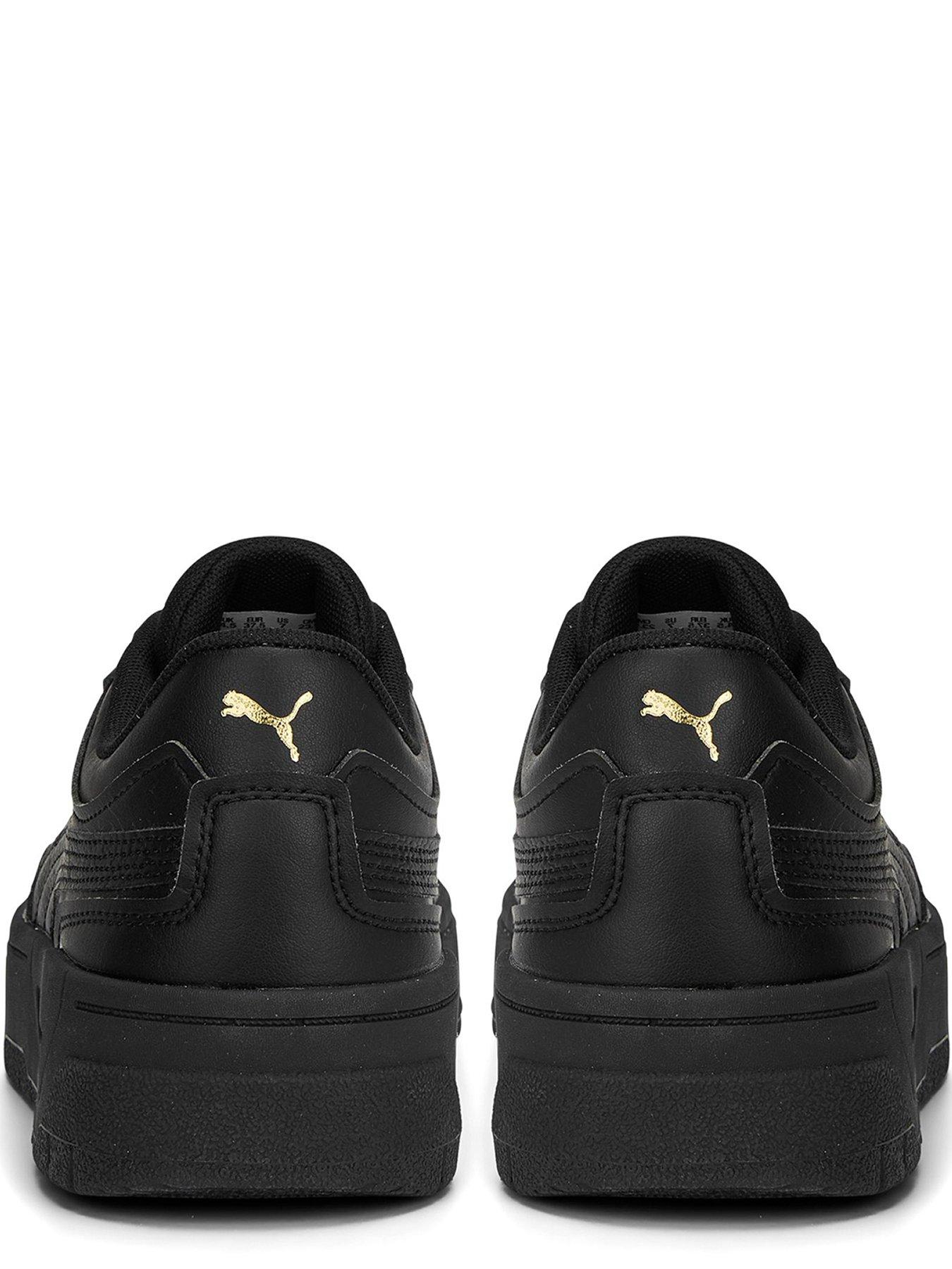 Puma cali sneakers in triple outlet black