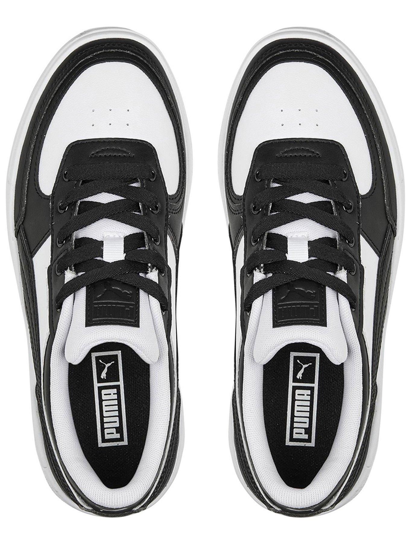 Puma cali trainers sale black and white