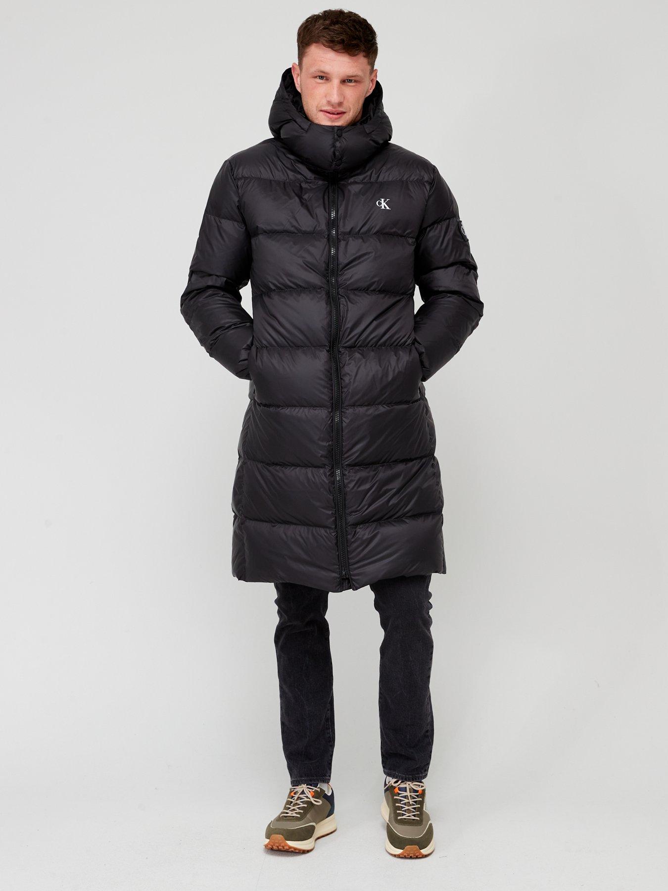 Calvin klein jeans store long down parka jacket