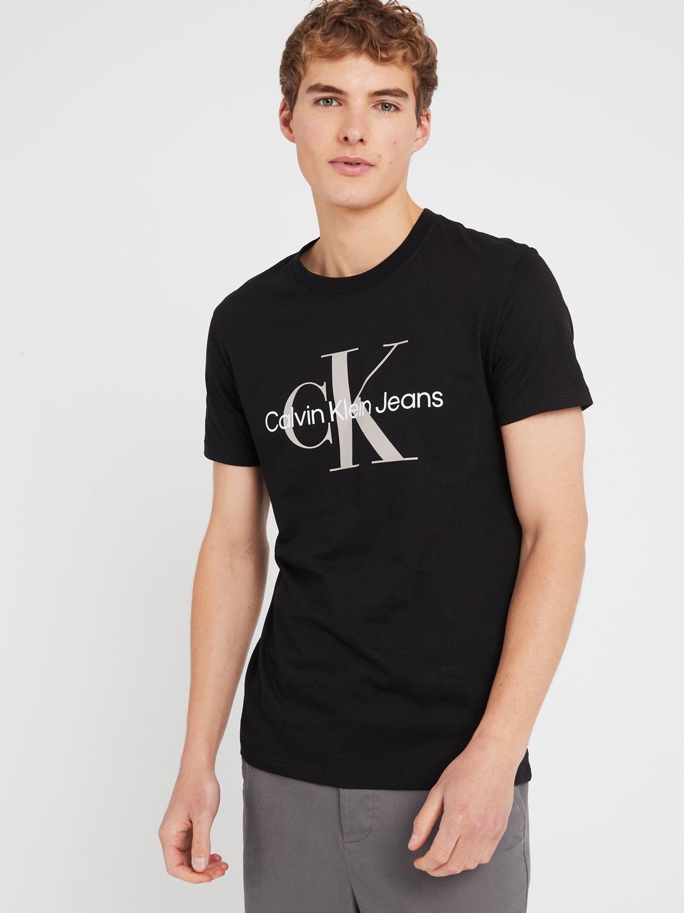 Calvin Klein Jeans Monologo Cropped T-Shirt