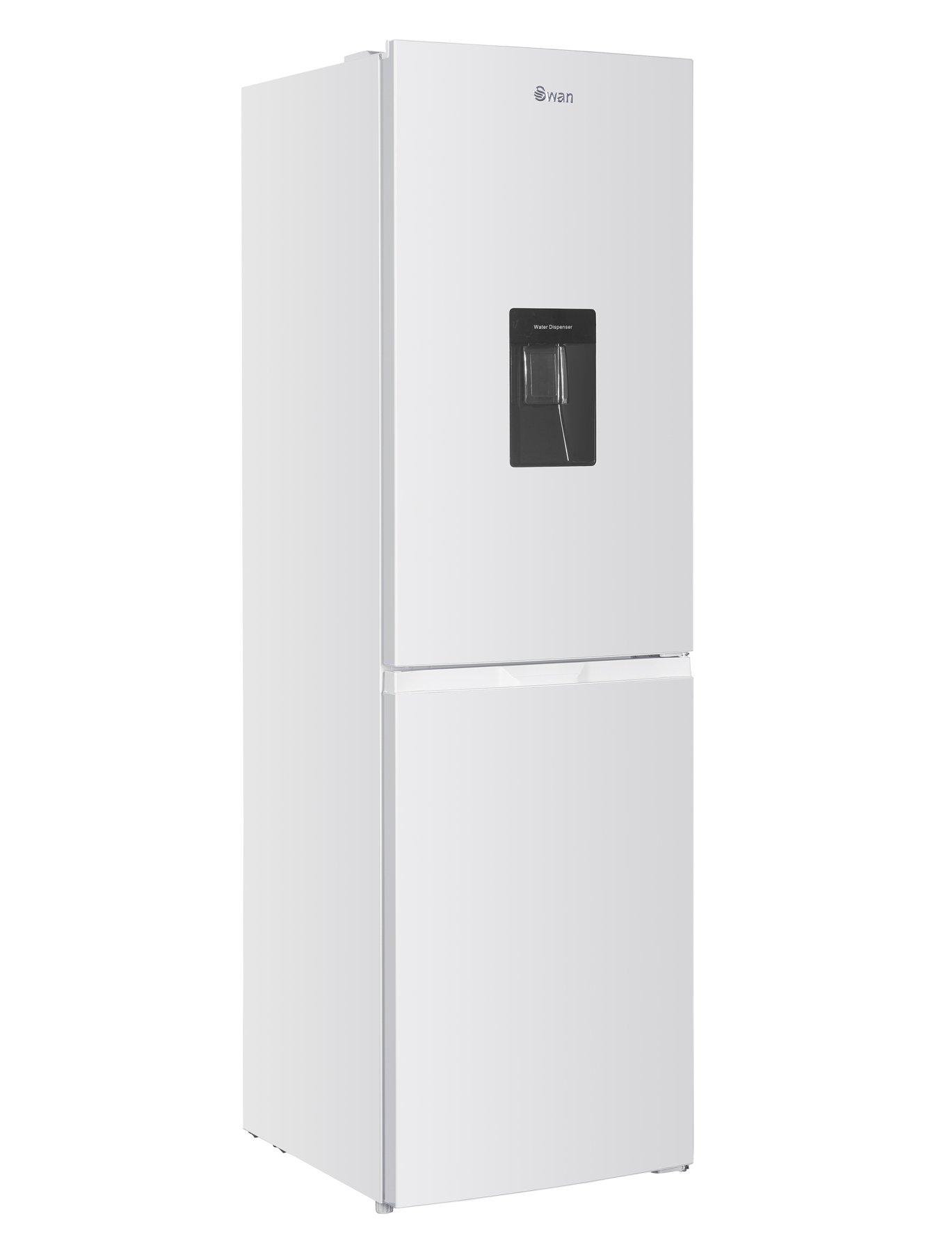 swan-sr156130w-55cm-wide-total-no-frost-5050-split-water-dispenser-fridge-freezer-whitestillFront