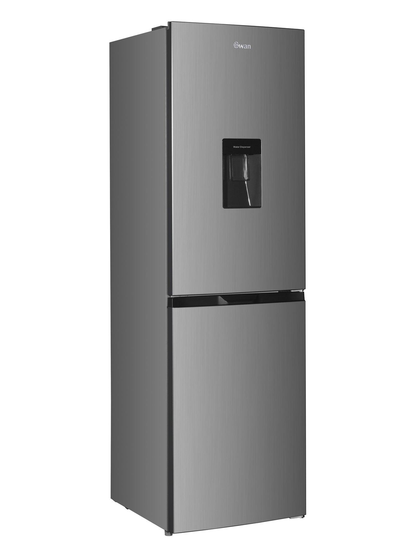 swan-sr156130i-55cm-wide-total-no-frost-5050-split-water-dispenser-fridge-freezer-inoxstillFront