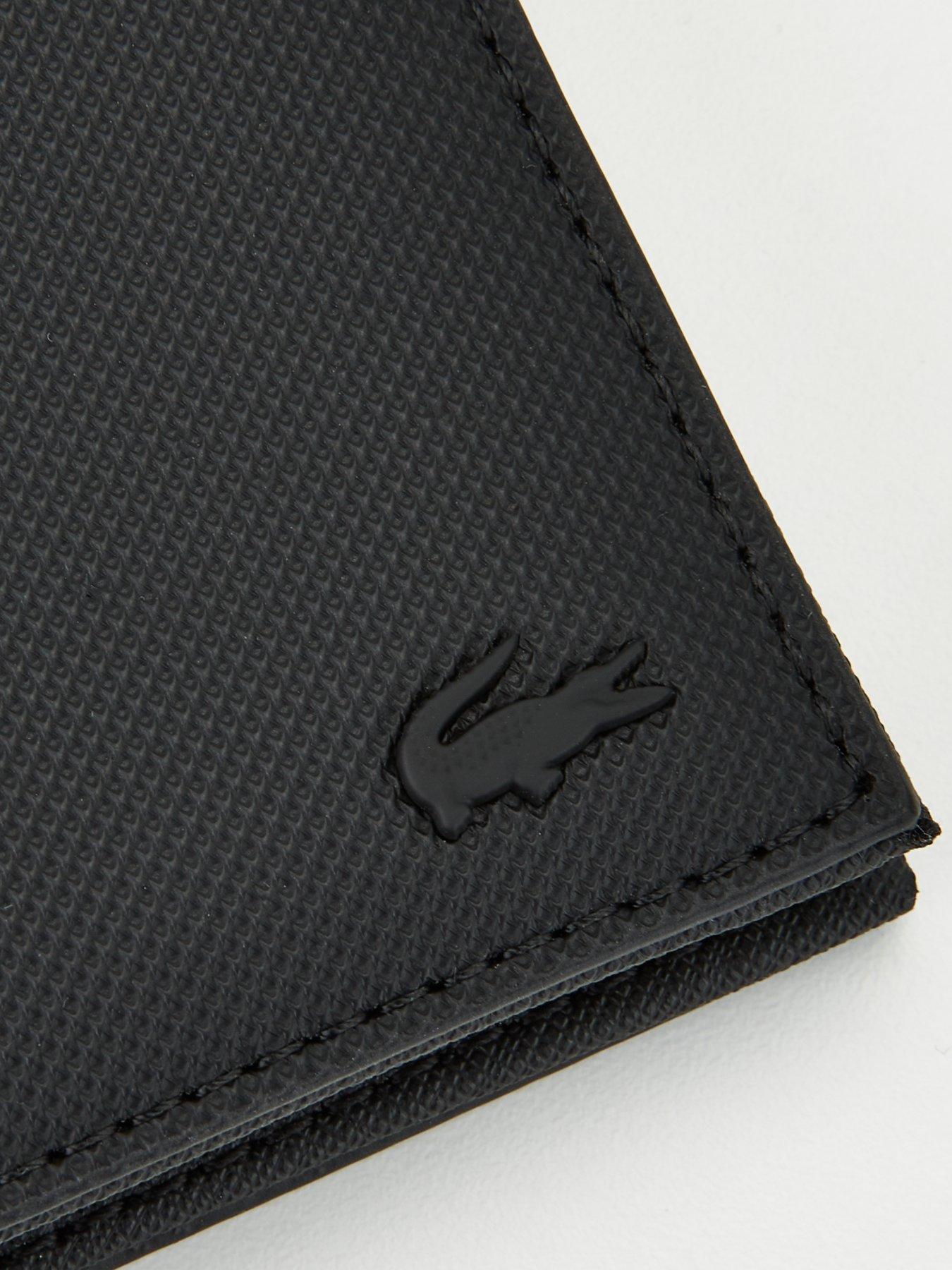 Lacoste leather wallet best sale