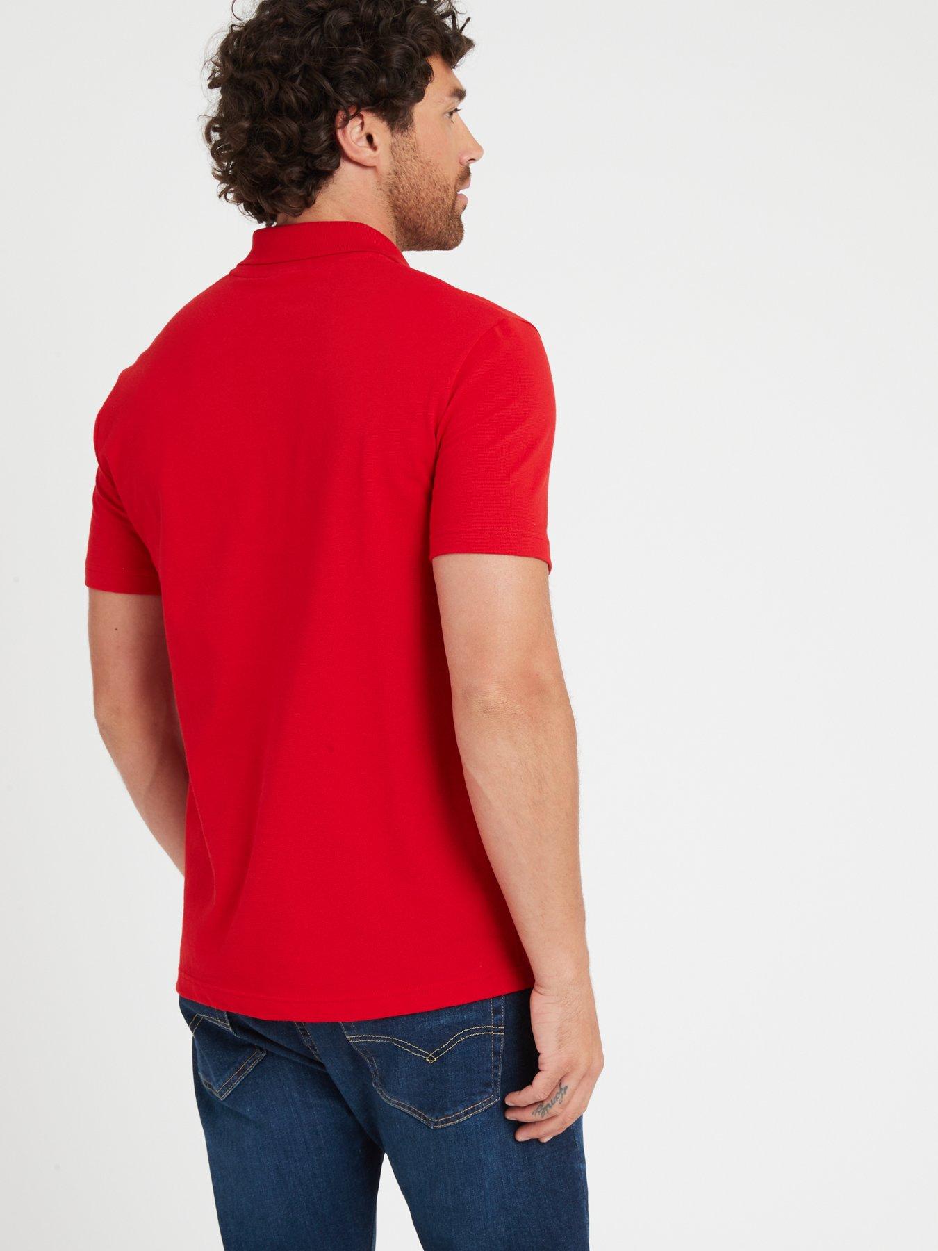 lacoste-ottoman-ribbed-cotton-polo-shirt-redstillFront