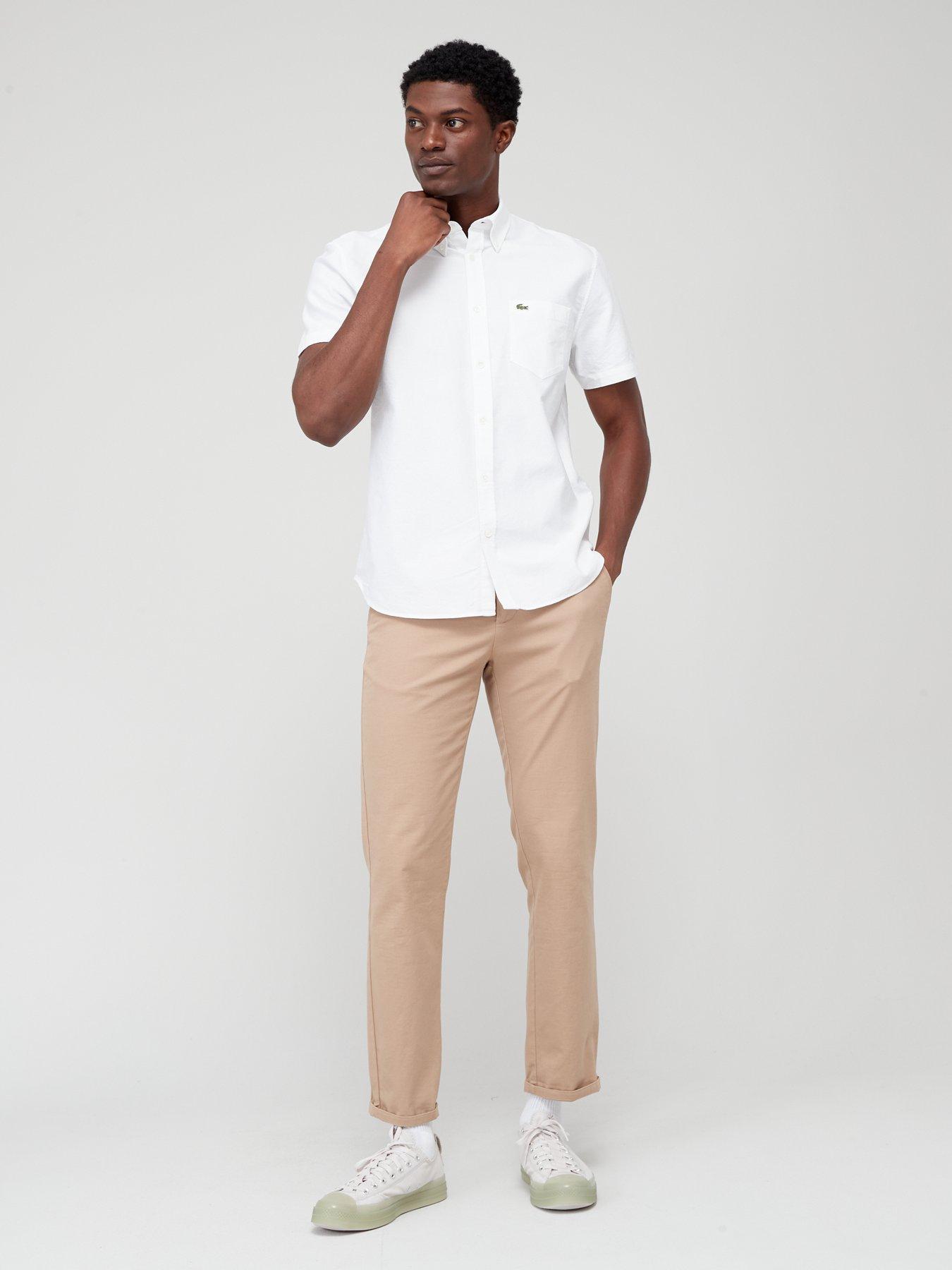 lacoste-short-sleeve-oxford-shirt-whiteback