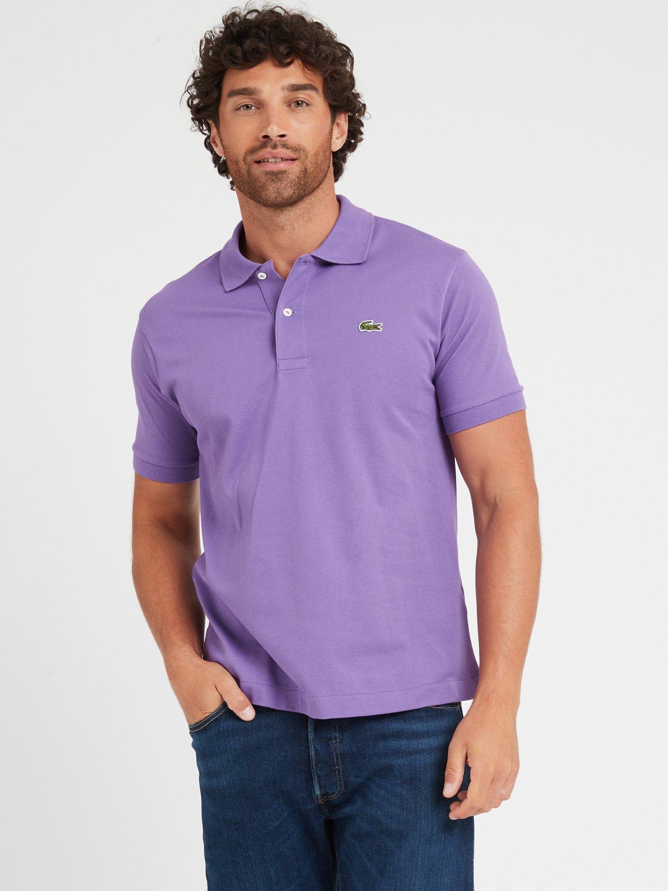 Mens purple 2024 lacoste polo