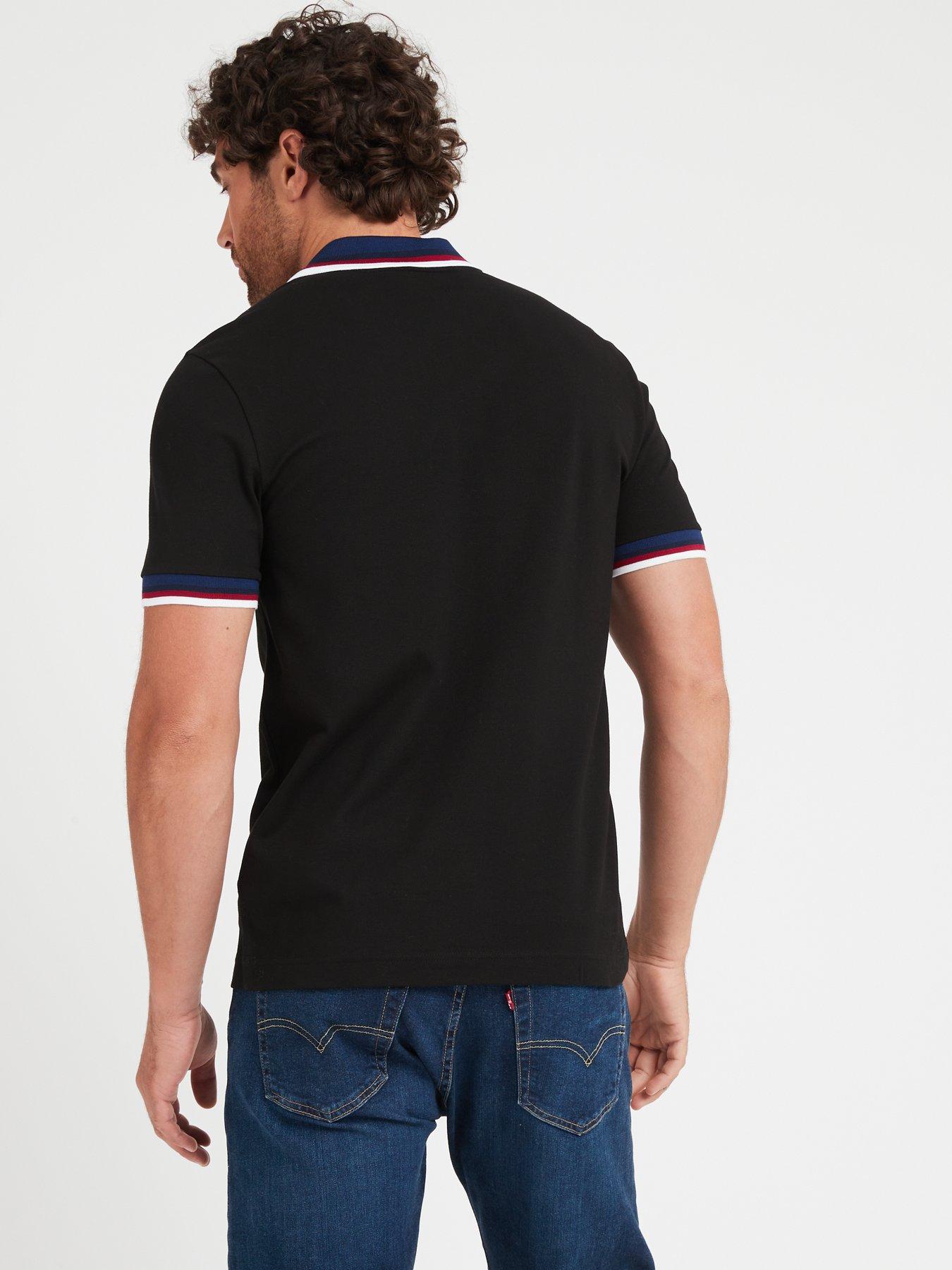 lacoste-tipped-collar-polo-shirt-blackstillFront