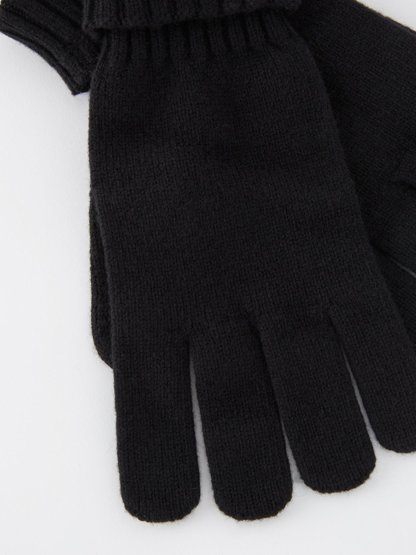 lacoste-lacoste-logo-wool-gloves-blackoutfit