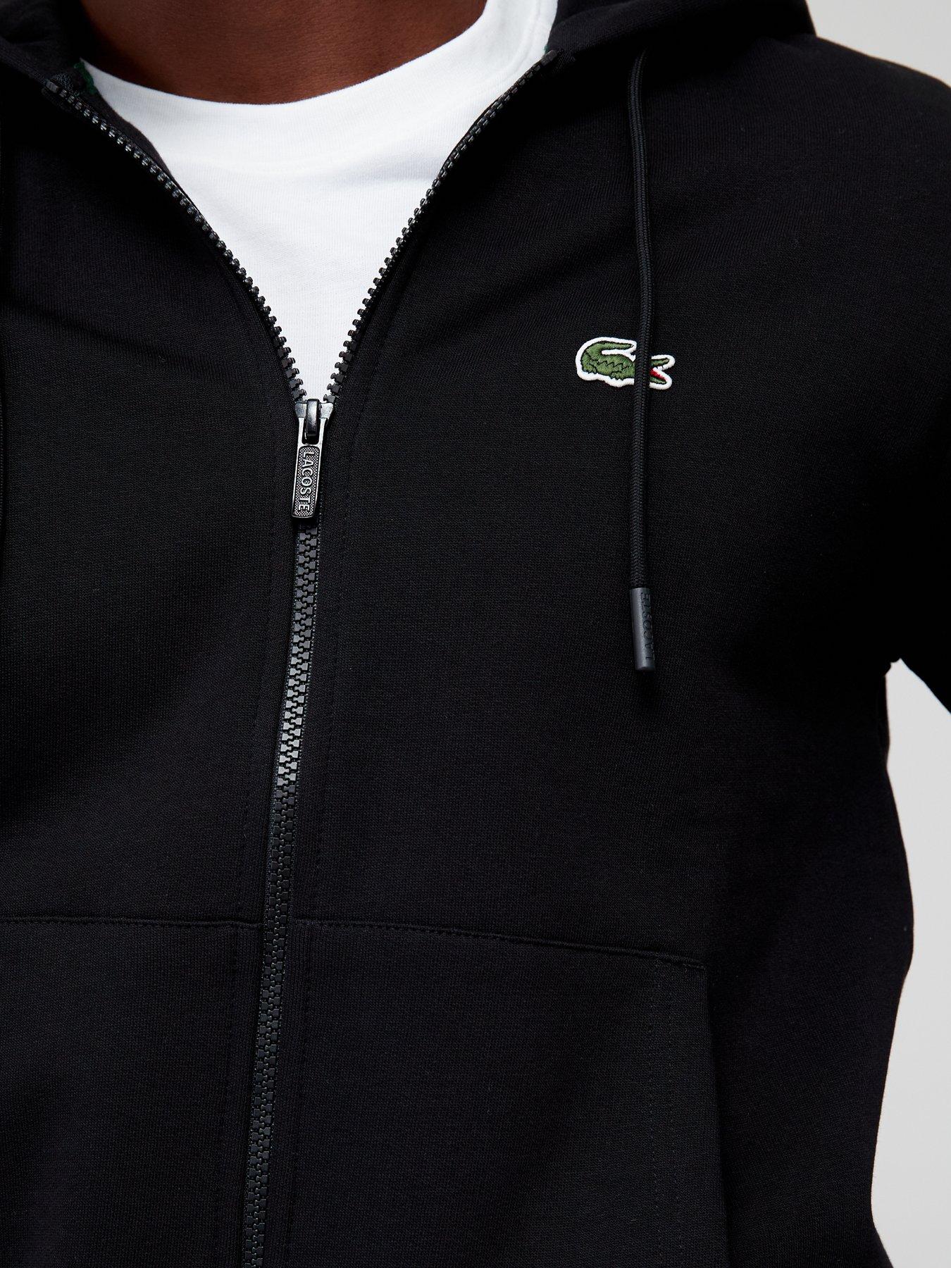 lacoste-lacoste-core-fleece-zip-through-hoodie-blackdetail