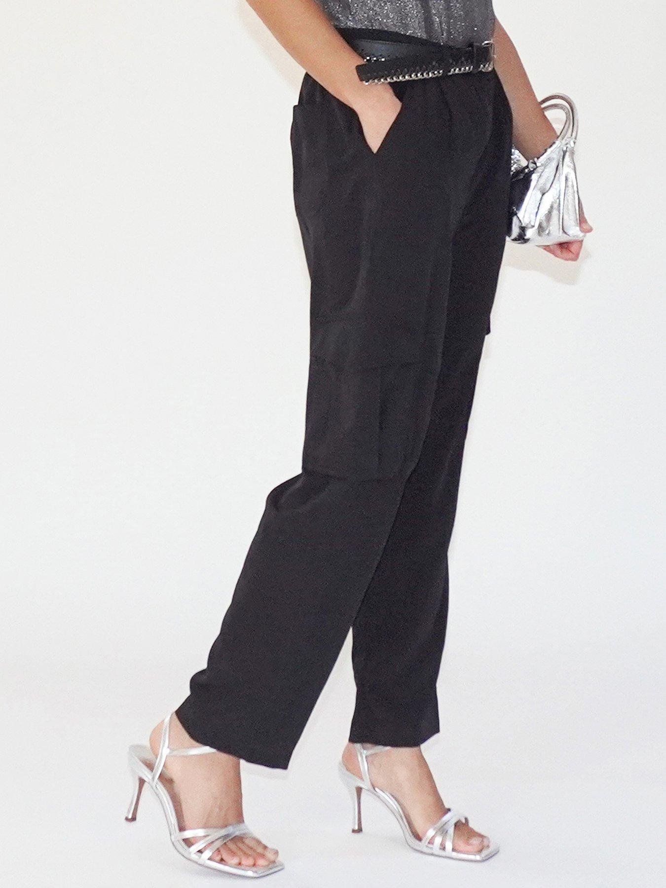 Image 2 of 6 of Religion Utility Cargo Ray Trousers - Black