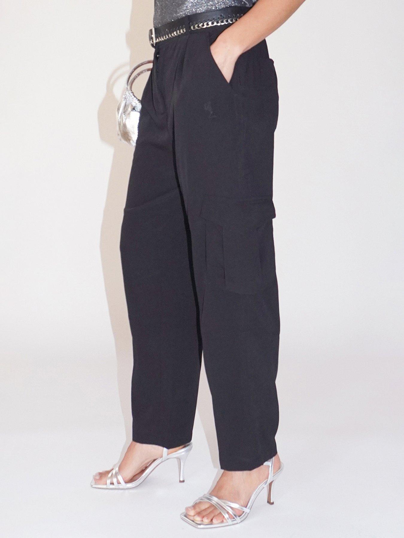 Image 3 of 6 of Religion Utility Cargo Ray Trousers - Black