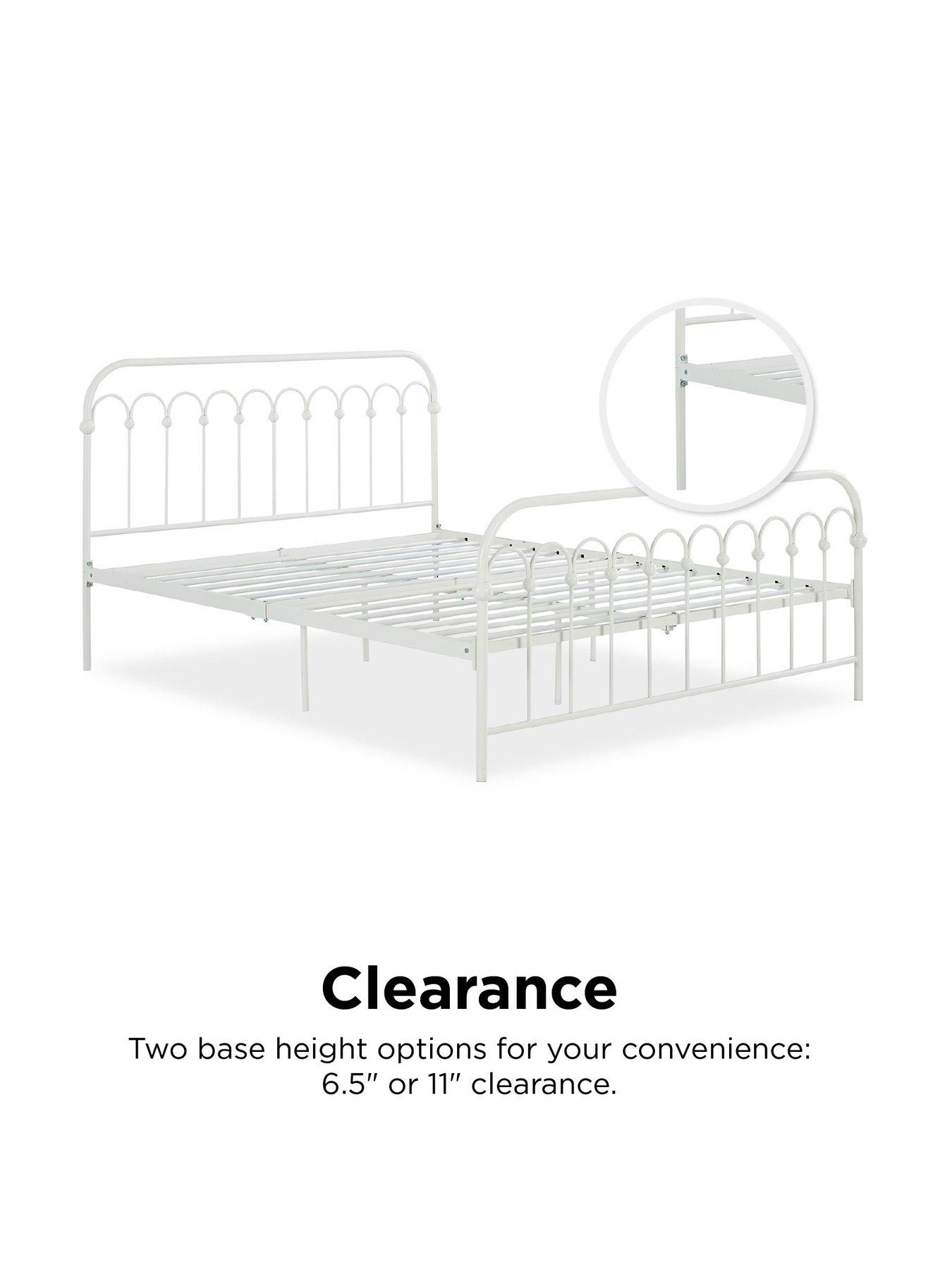 novogratz-bright-pop-double-metal-bed-frame-whitedetail