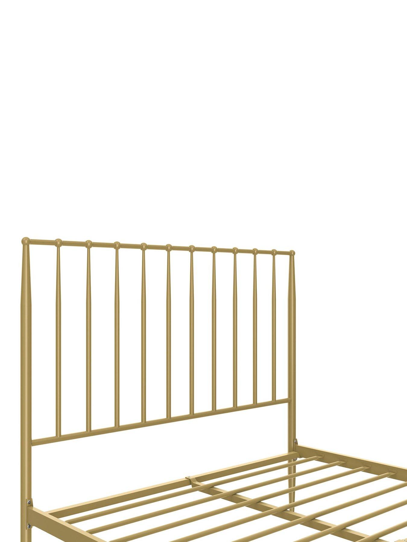 dorel-home-giulia-modern-double-metal-bed-frame-golddetail