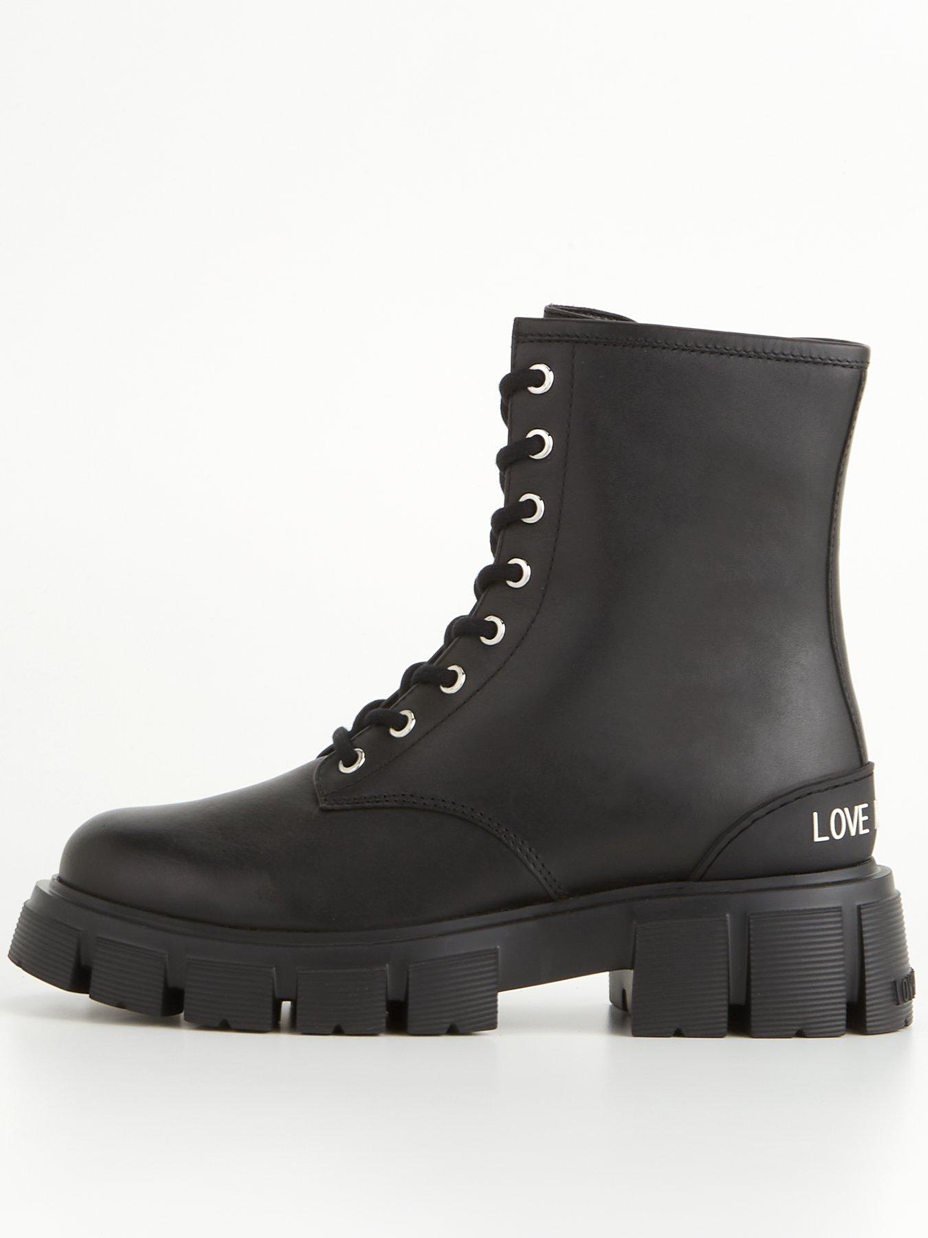 Moschino 2025 biker boots