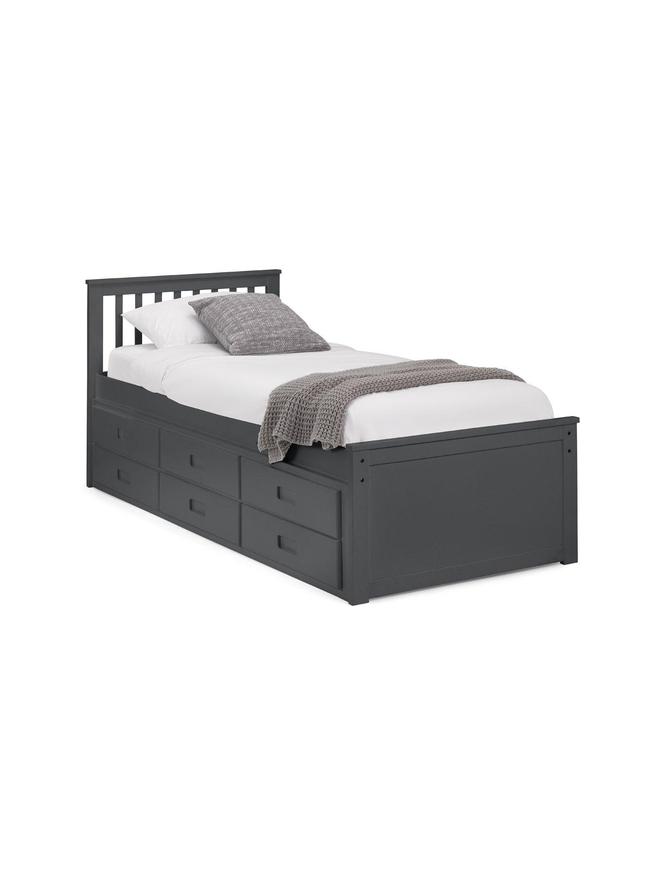 julian-bowen-maise-childrens-bed-with-pull-out-guest-bed-and-drawers-anthracitestillFront