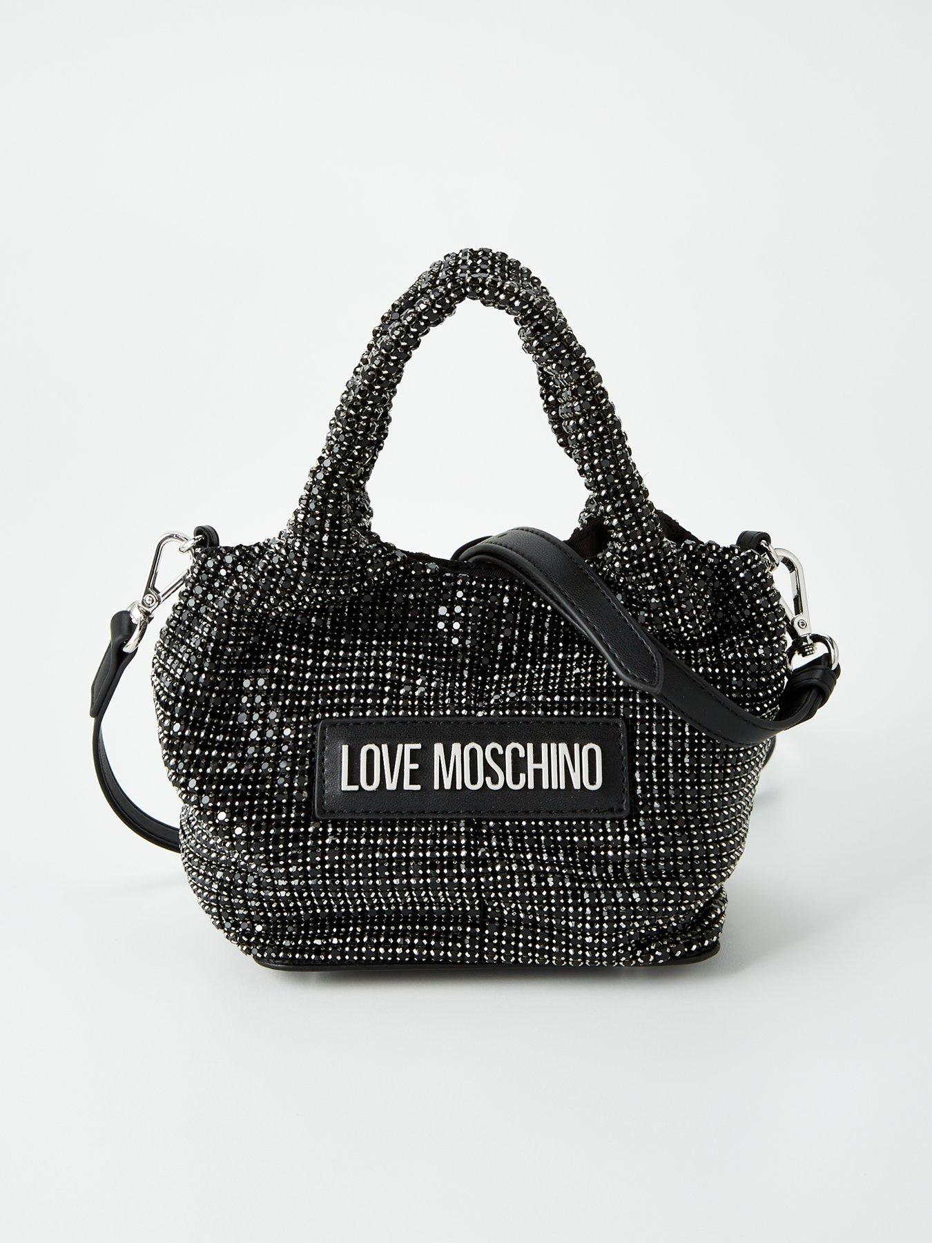 Moschino glitter discount bag