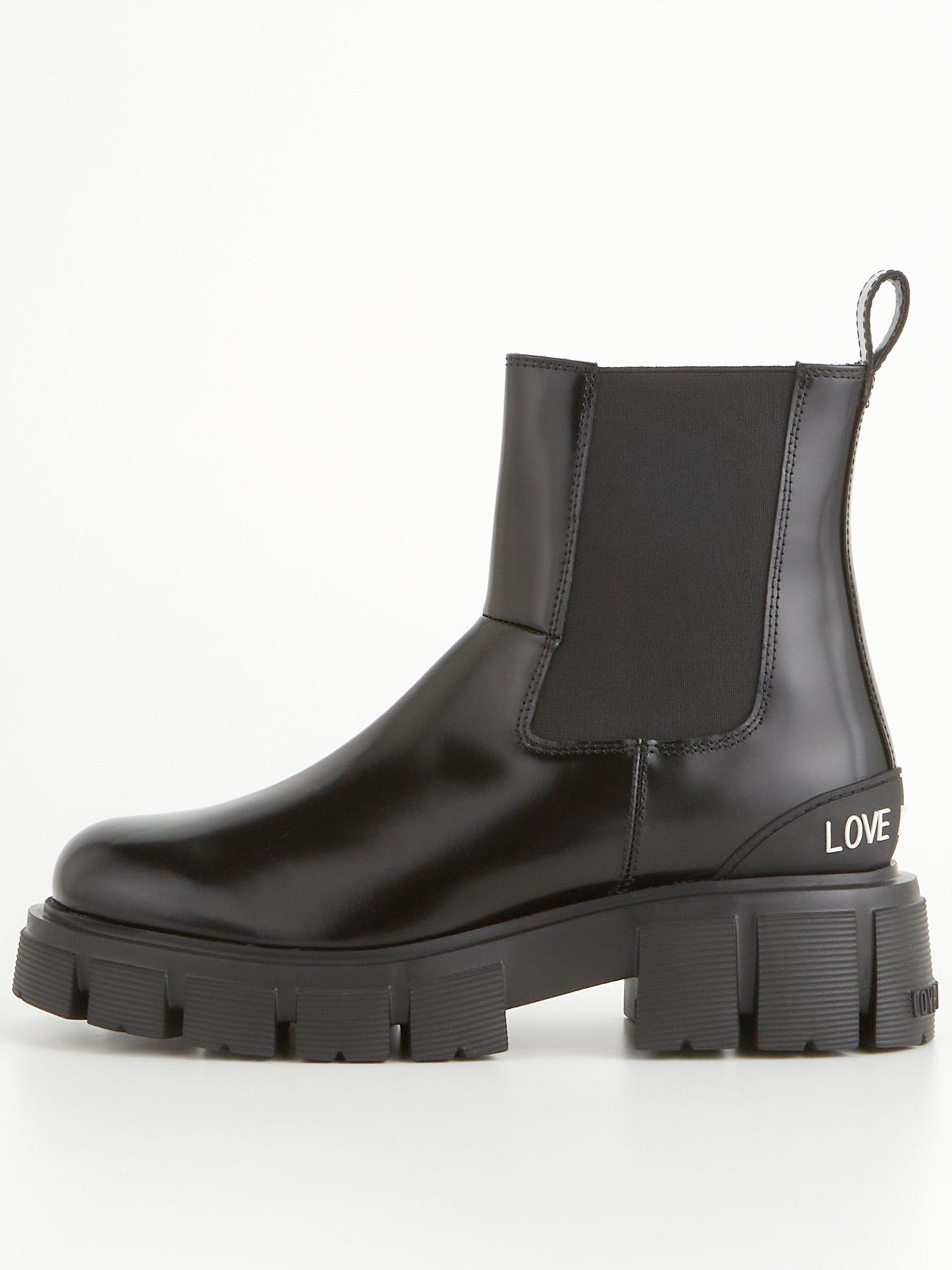 Moschino 2025 black boots