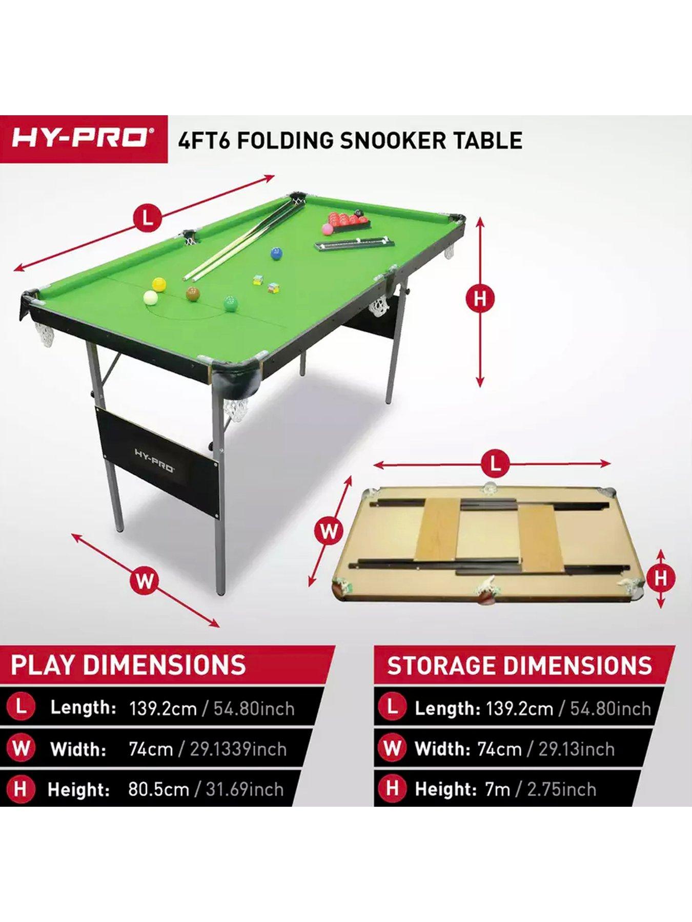 Hy-Pro Snooker and Pool Table (4ft 6inch) | Very Ireland