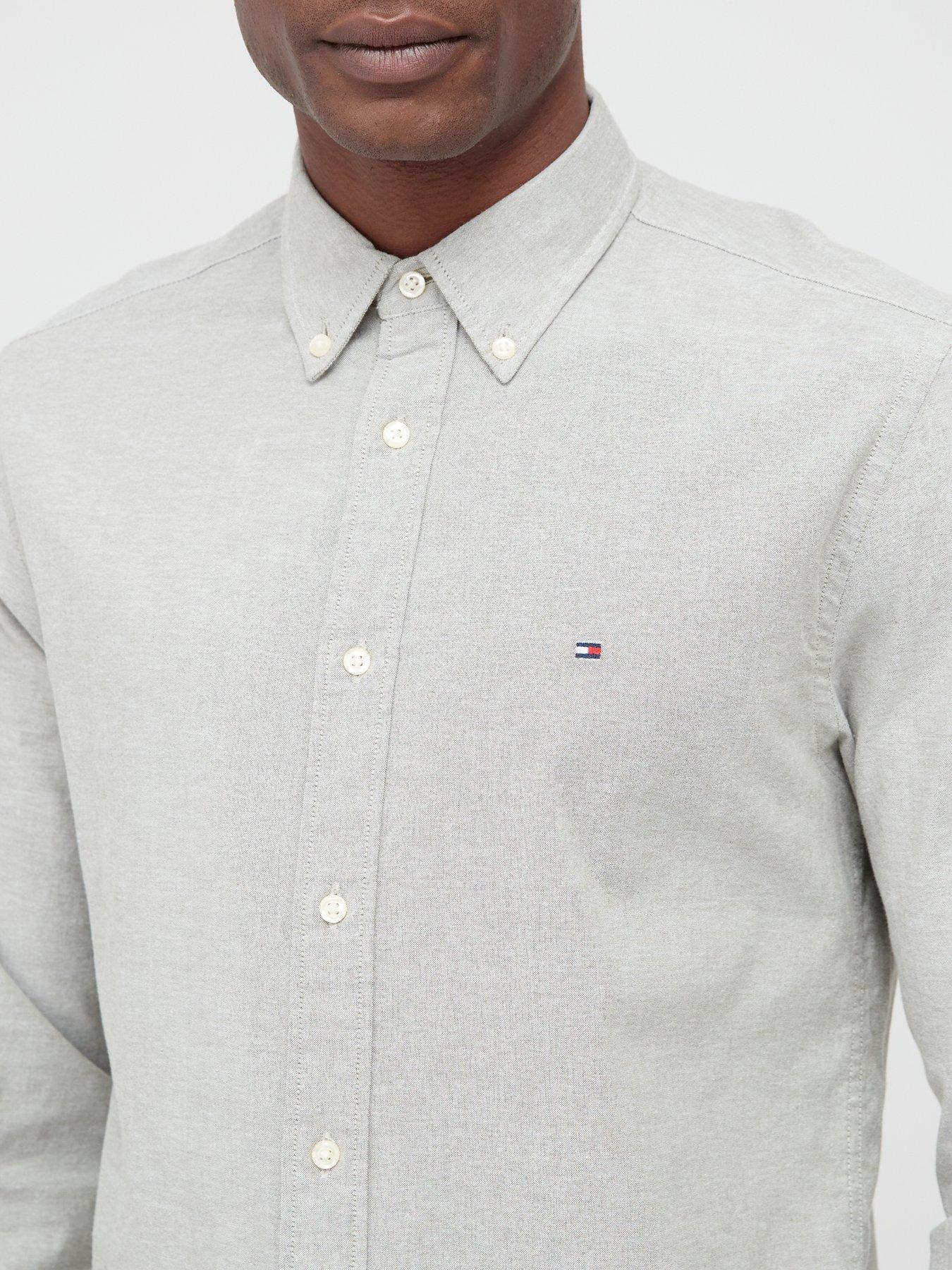 tommy-hilfiger-1985-flex-oxford-regular-fitnbspshirt-whitenbspoutfit